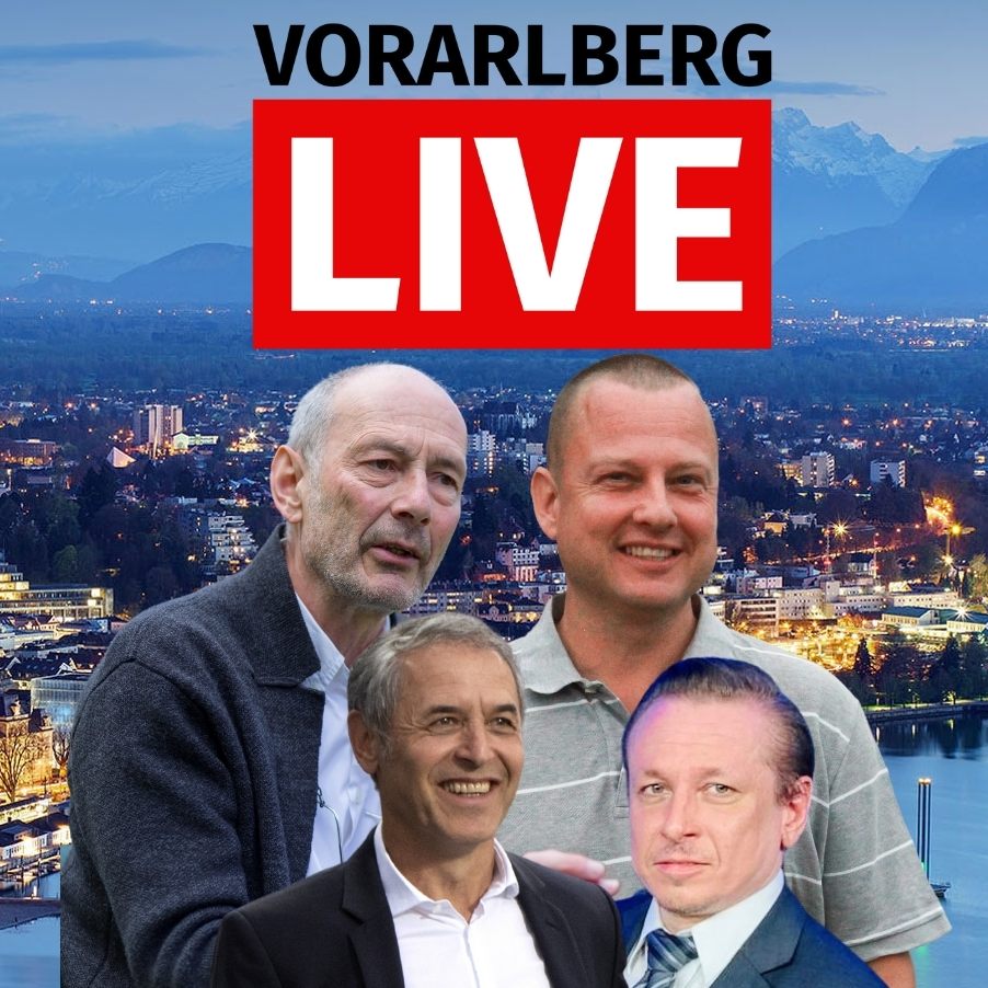 Marcel Koller, Prof. Roland Gnaiger und Martin Simma zu Gast bei "Vorarlberg LIVE".