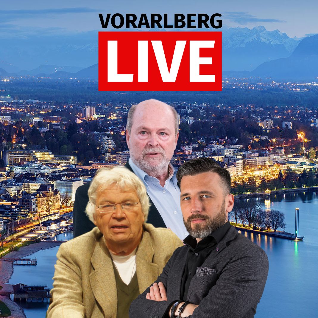 GErhard Polt und Dr. Herwig Kollaritsch zu Gast bei "Vorarlberg LIVE".