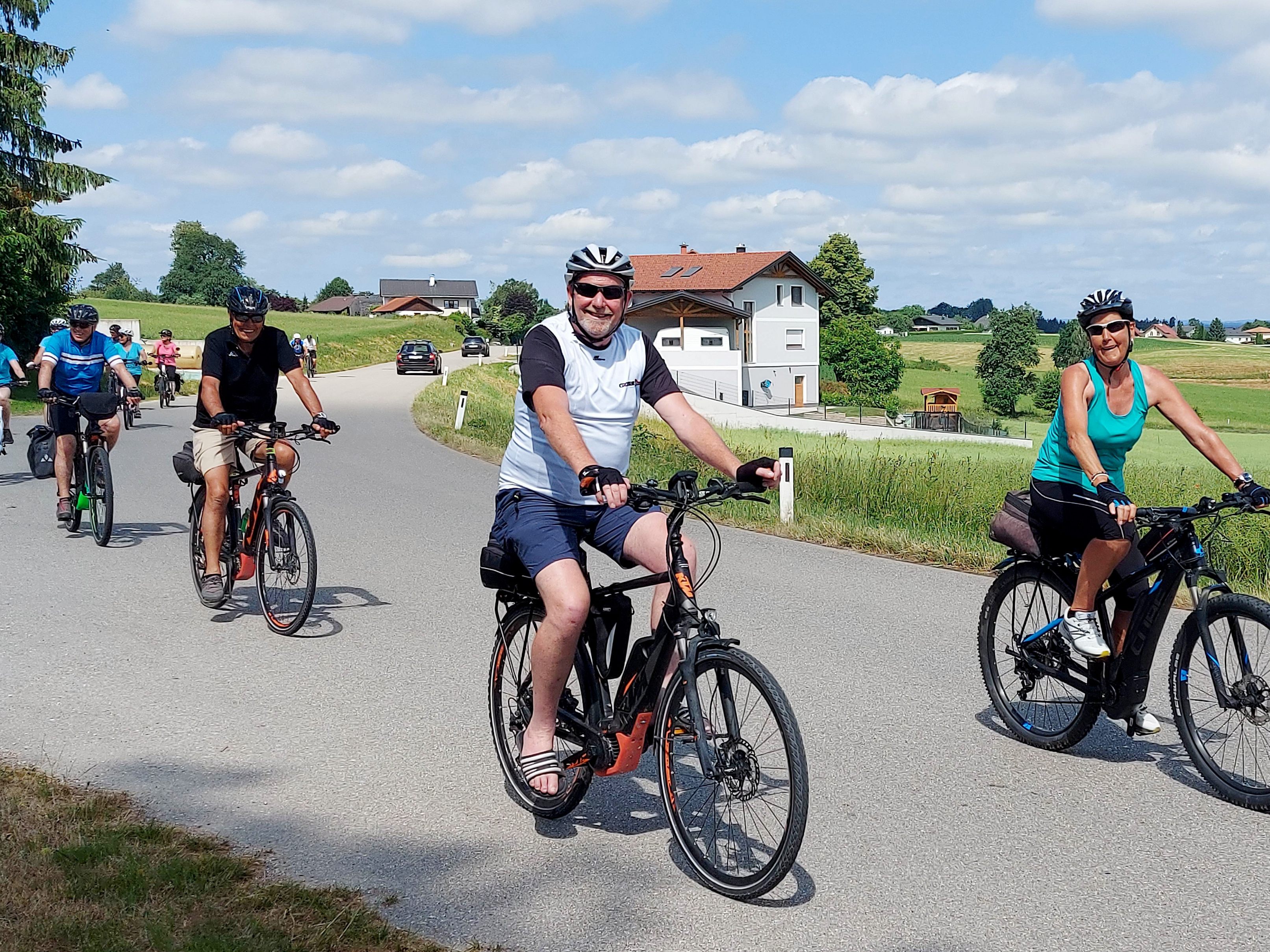 Eine herrliche Radwoche am Atteress durften die Radfreunde vom Vorarlberger Senorenbund genießen