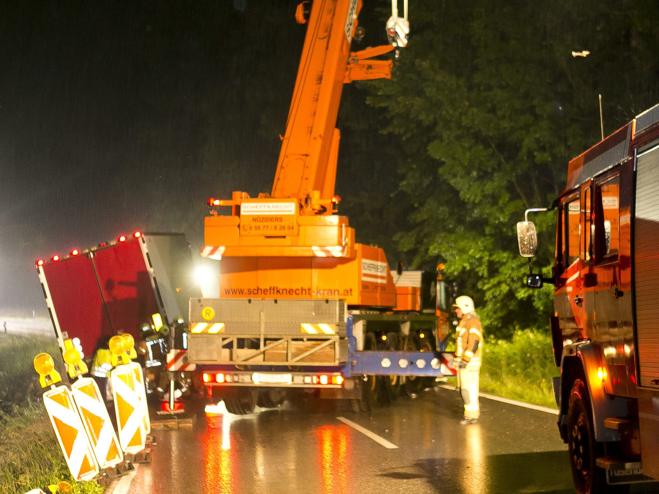 Ein alkoholisierter Lenker löste die erhebliche Verkehrsbeeinträchtigung aus.