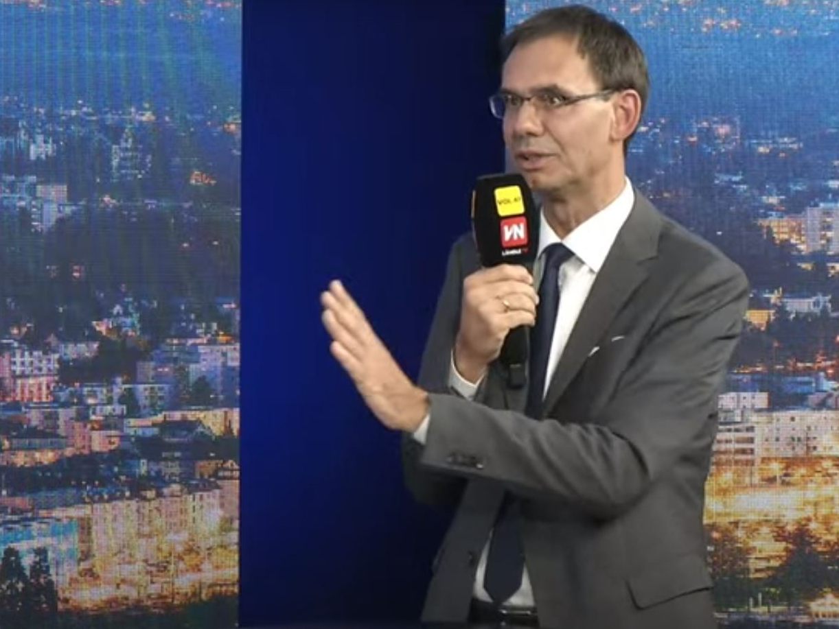 LH Markus Wallner zu Gast bei "Vorarlberg LIVE". LH Markus Wallner zu Gast bei "Vorarlberg LIVE".