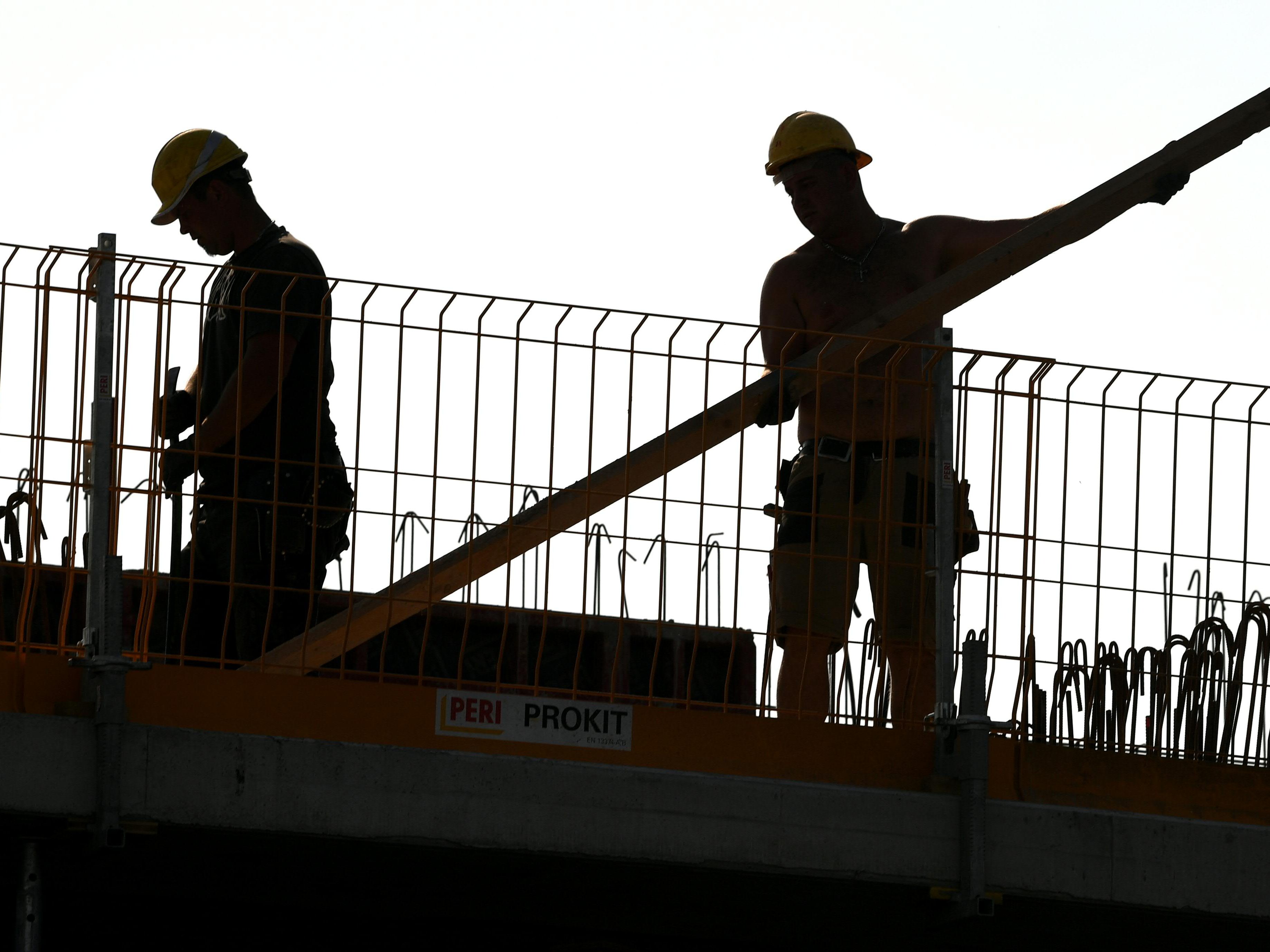 In Wien wird wieder ordentlich gebaut. In Wien wird wieder ordentlich gebaut.