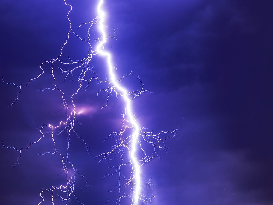 Am Mittwoch ging ein heftiges Gewitter über Wien nieder. Am Mittwoch ging ein heftiges Gewitter über Wien nieder.