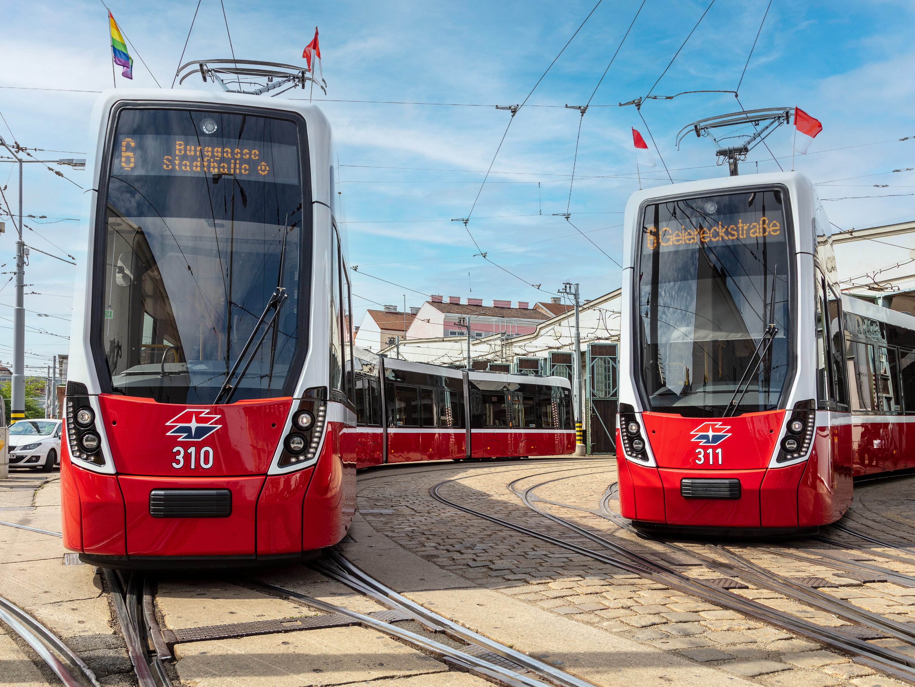 Die Straßenbahnlinien 6 und 11 werden kurzgeführt.