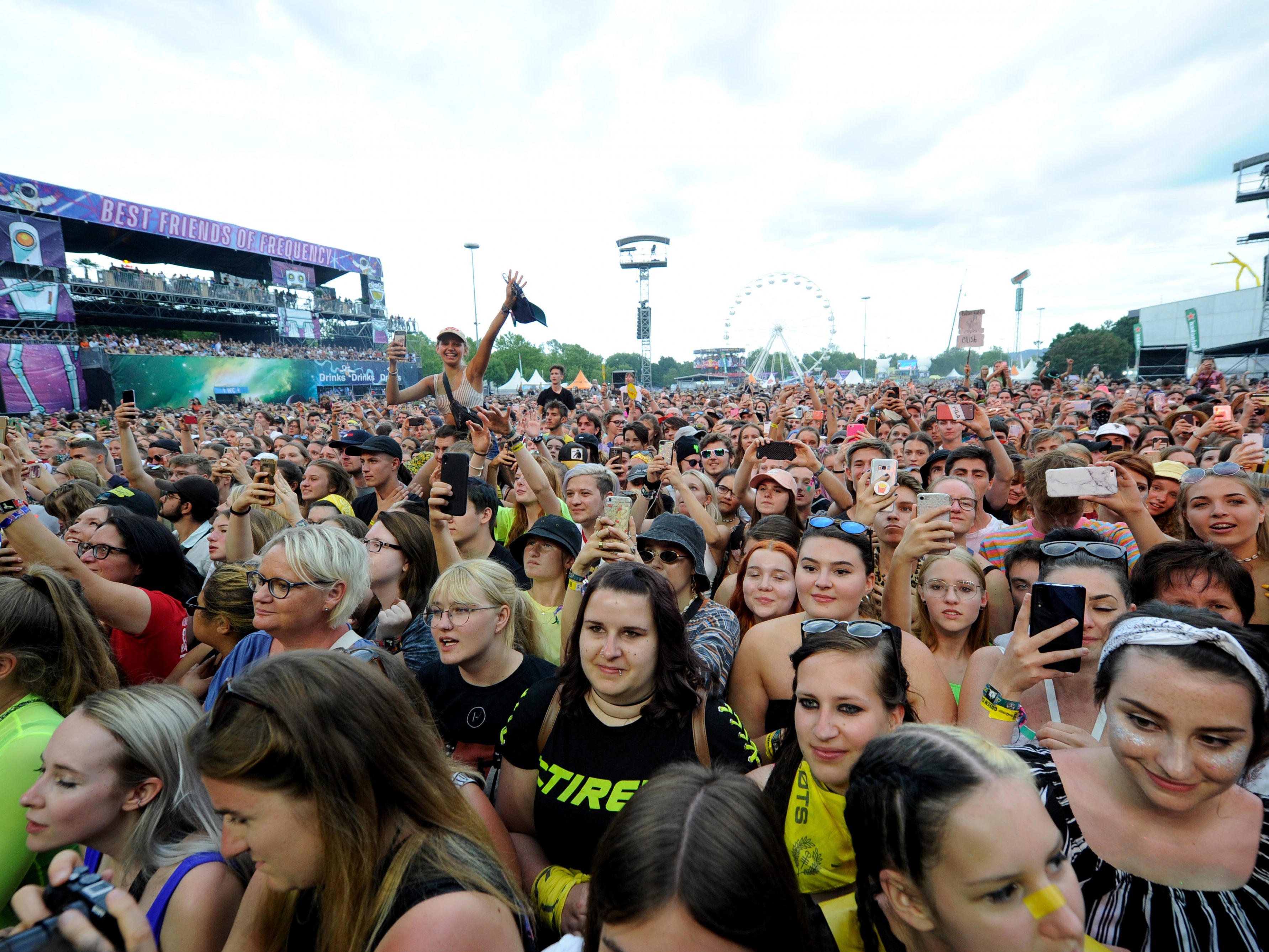 Am Frequency Festival 2021 werden rund 50.000 Besucher erwartet. Am Frequency Festival 2021 werden rund 50.000 Besucher erwartet.