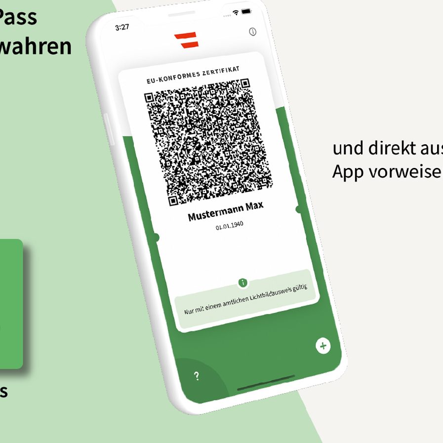 Der Grüne Pass kann nun auch bei Android.-Handys installiert werden.