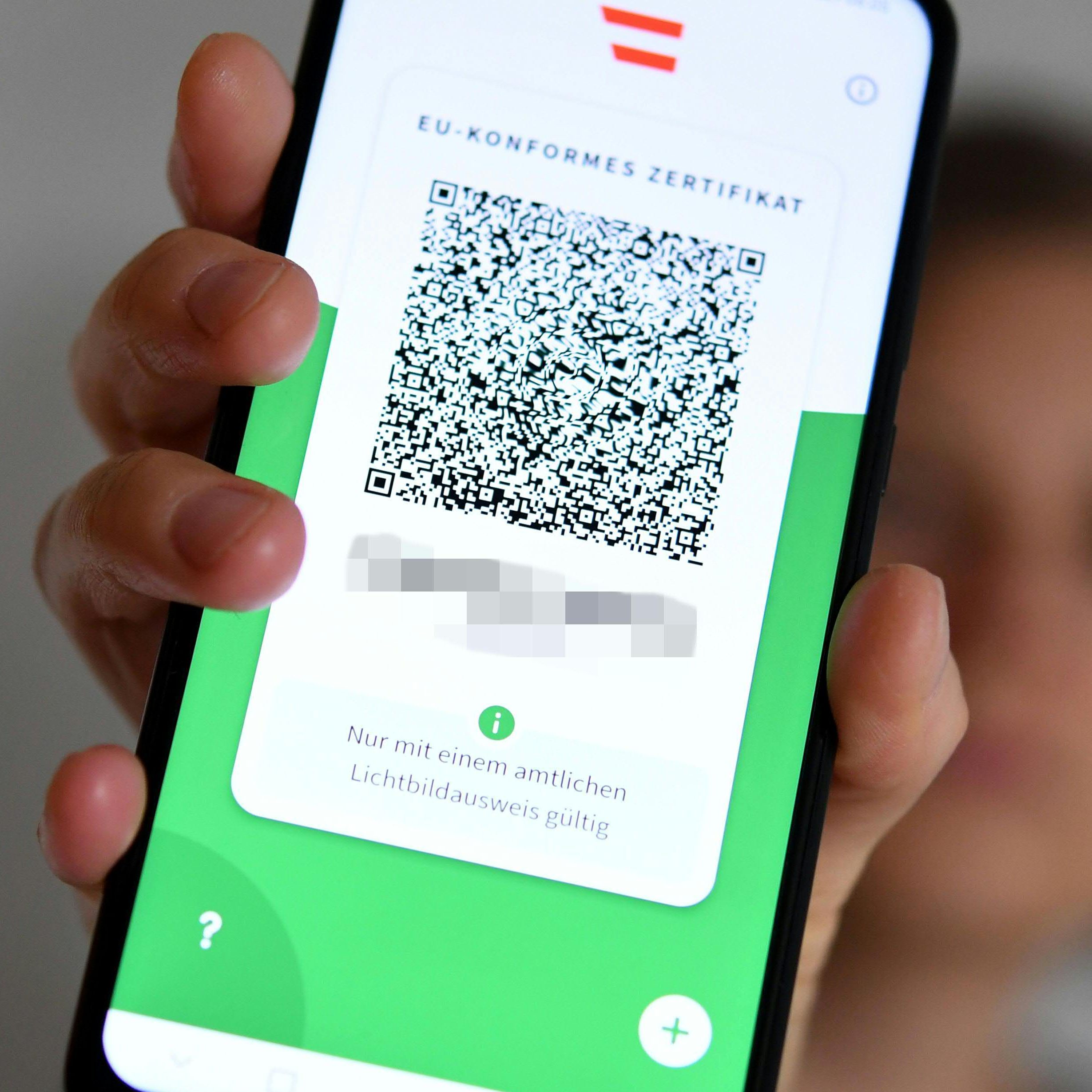 Verwenden sie Bereits die "Grüner Pass"-App?