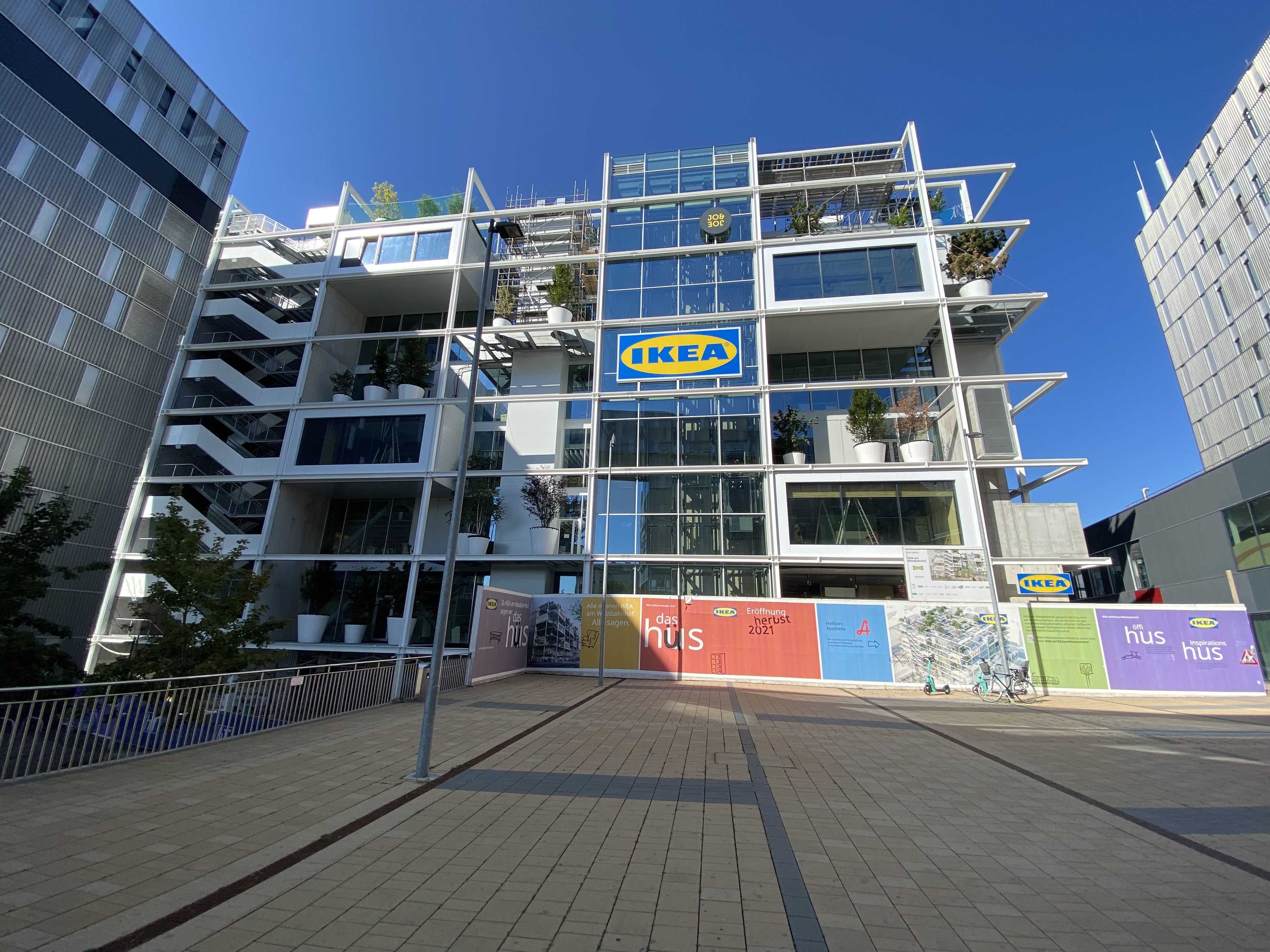 Der Ikea am Westbahnhof eröffnet am 26. August. Der Ikea am Westbahnhof eröffnet am 26. August.