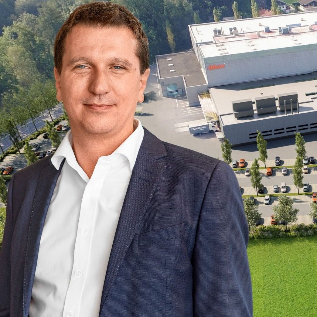 Nach dem Rekordergebnis investiert Blum in Voralberg, u.a. in das Werk in Gaißau.
