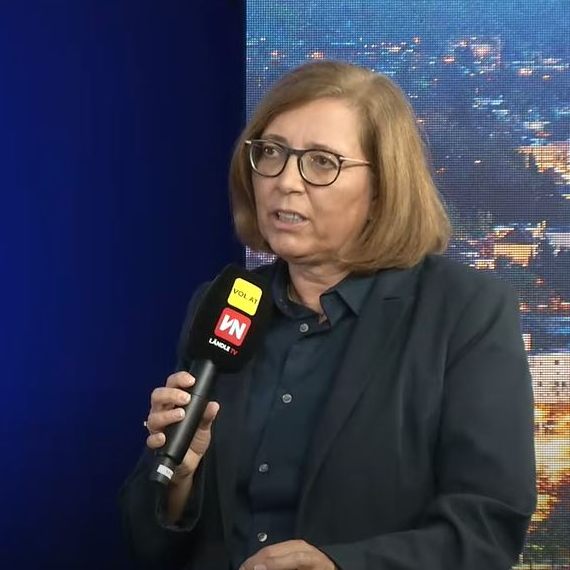 Angelika Spiegel bei "Vorarlberg LIVE".