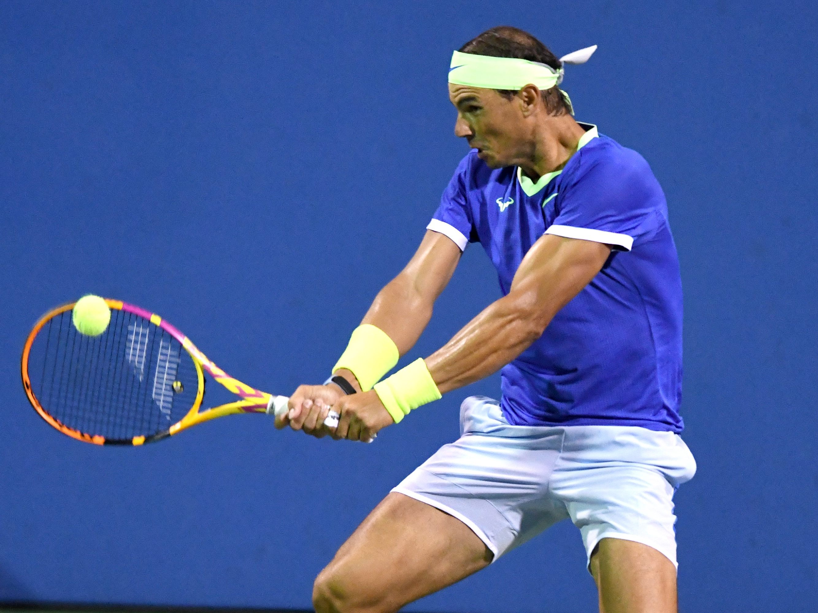 Rafael Nadal hat nach einer Pause ein fulminantes Comeback gefeiert Rafael Nadal hat nach einer Pause ein fulminantes Comeback gefeiert