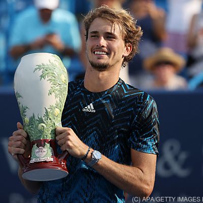 Der nächste große Triumph von Zverev nach seinem Olympia-Titelgewinn