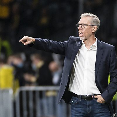 Stöger schafft erste CL-Teilnahme als Trainer nicht