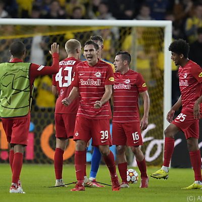 Riesenjubel bei den Salzburgern