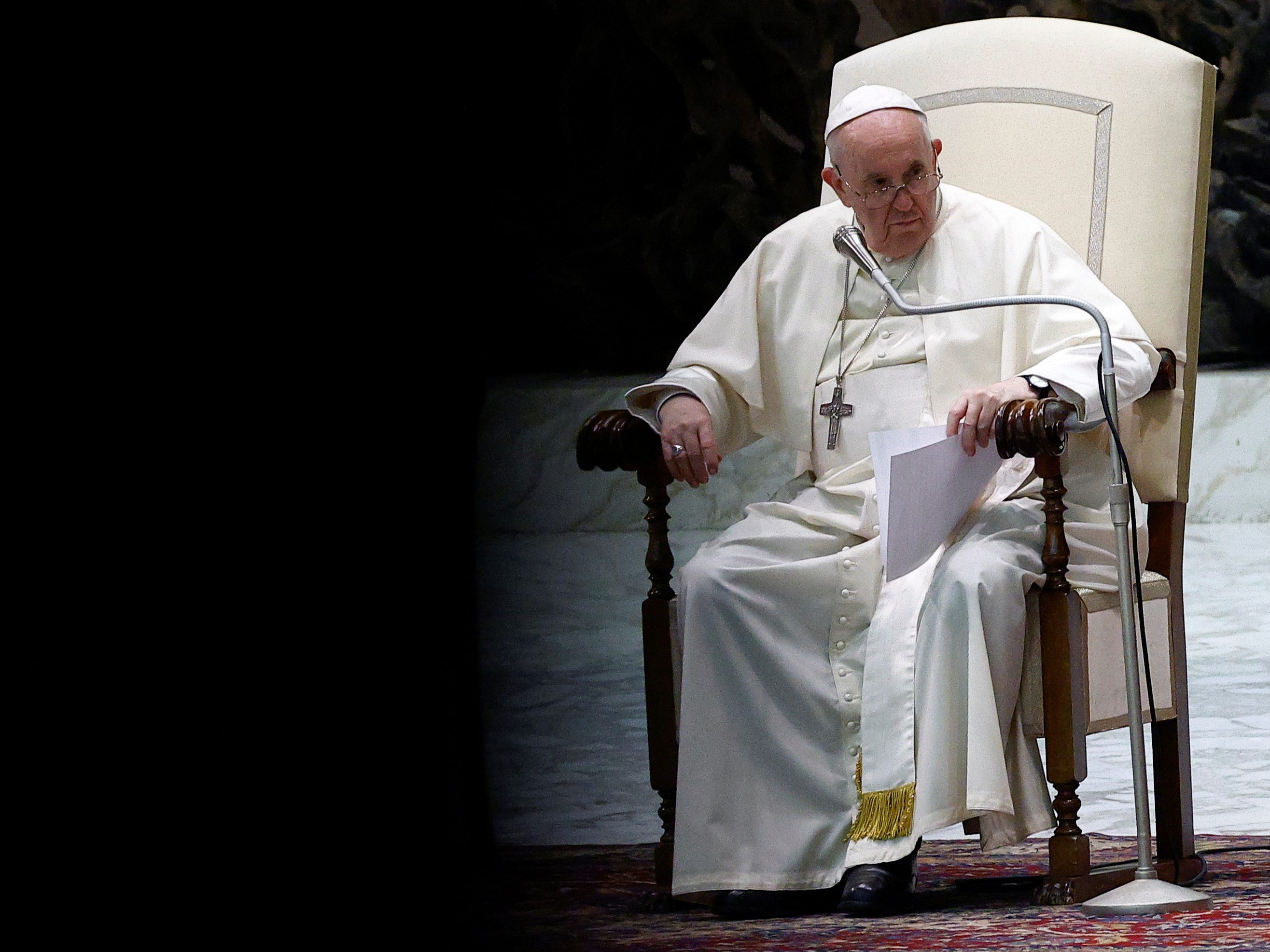 Papst Franziskus hat die Corona-Impfung thematisiert. Papst Franziskus hat die Corona-Impfung thematisiert.