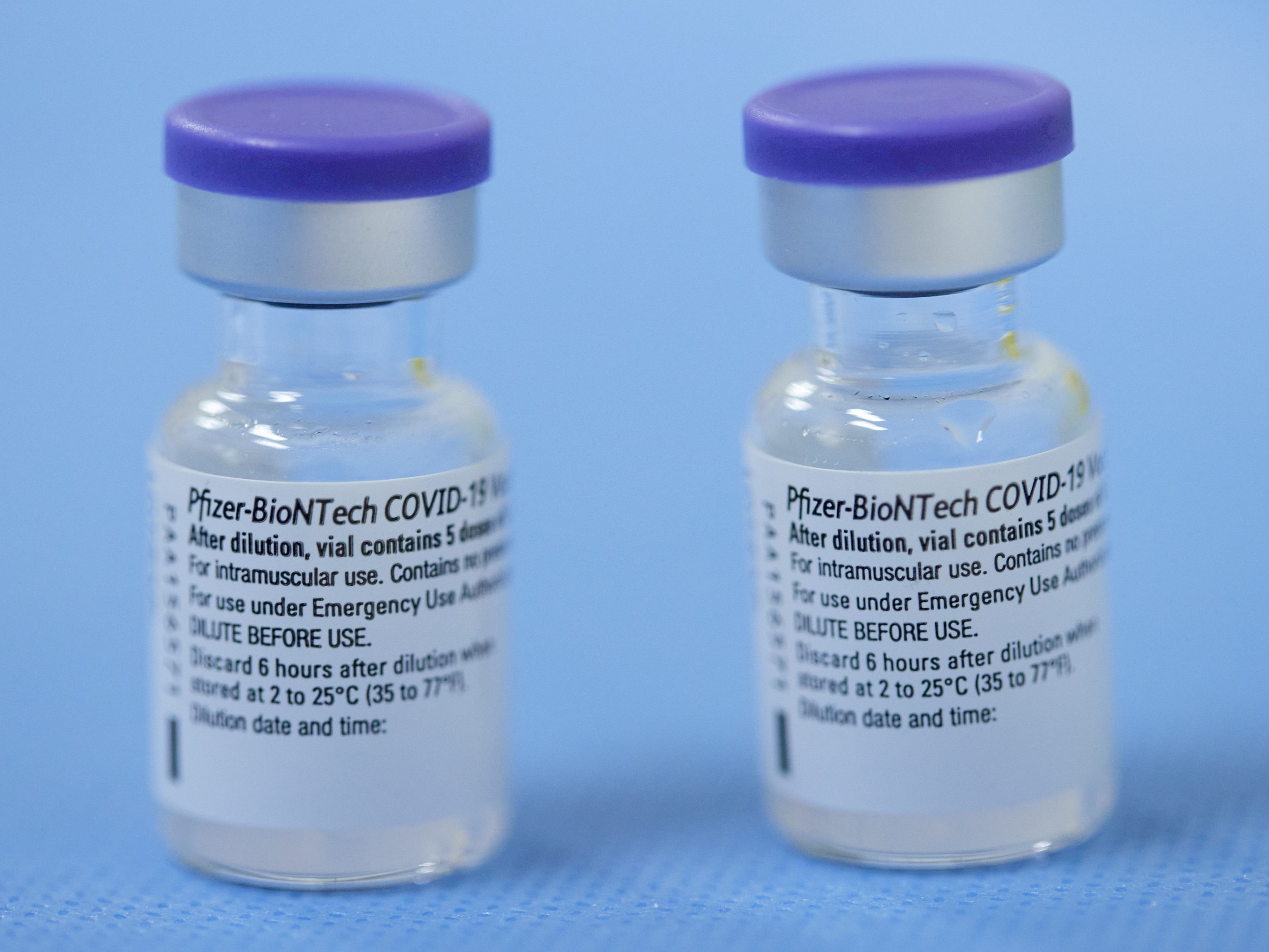 Daten zur Corona-Auffrischungsimpfung möchten Biontech und Pfizer vorlegen. Daten zur Corona-Auffrischungsimpfung möchten Biontech und Pfizer vorlegen.