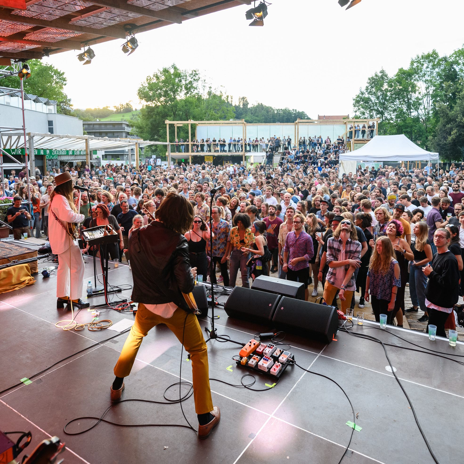 Cari Cari beim Poolbar Festival in Feldkirch.