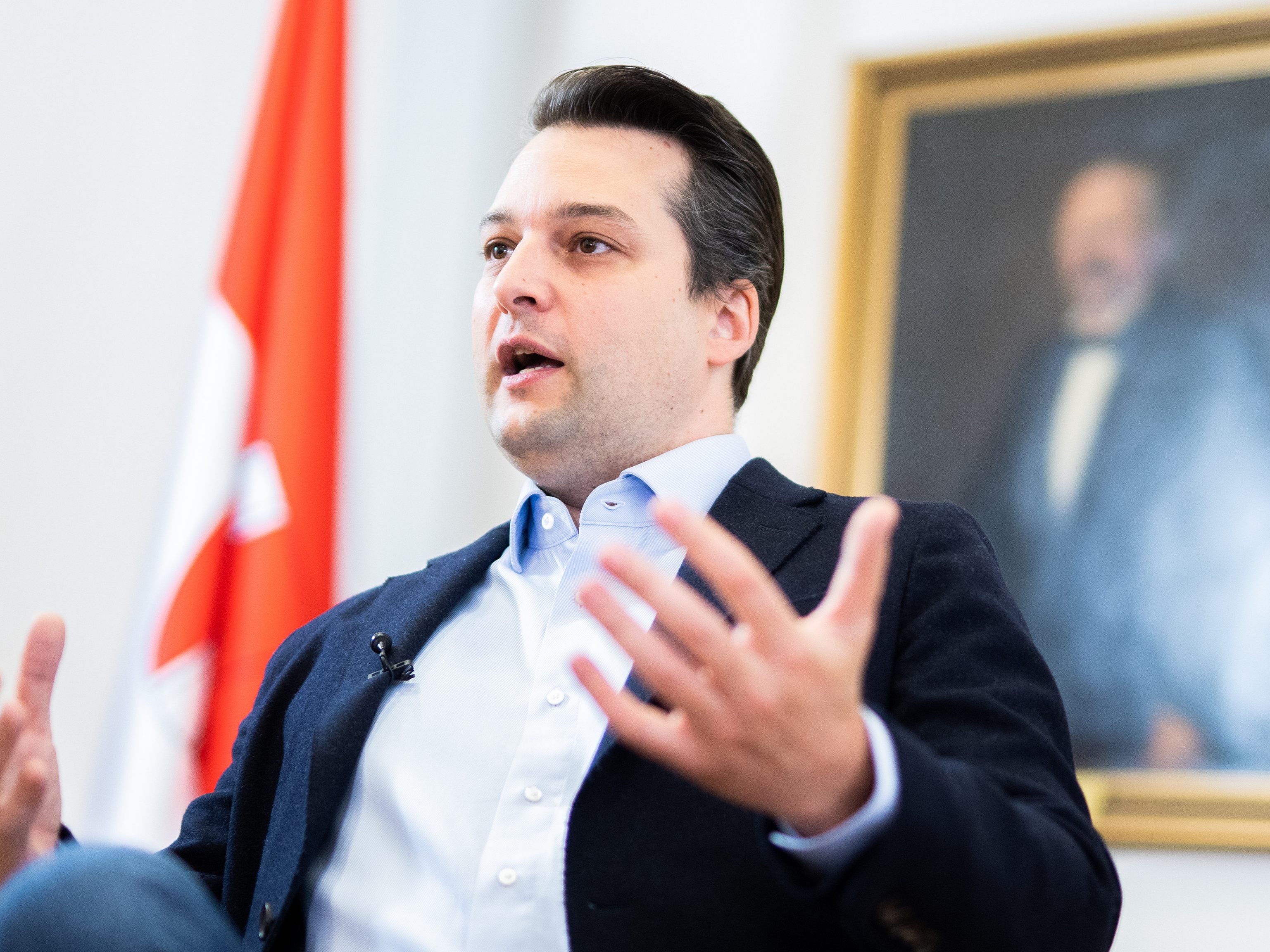 Dominik Nepp hat sich zum Corona-Lockdown geäußert. Dominik Nepp hat sich zum Corona-Lockdown geäußert.