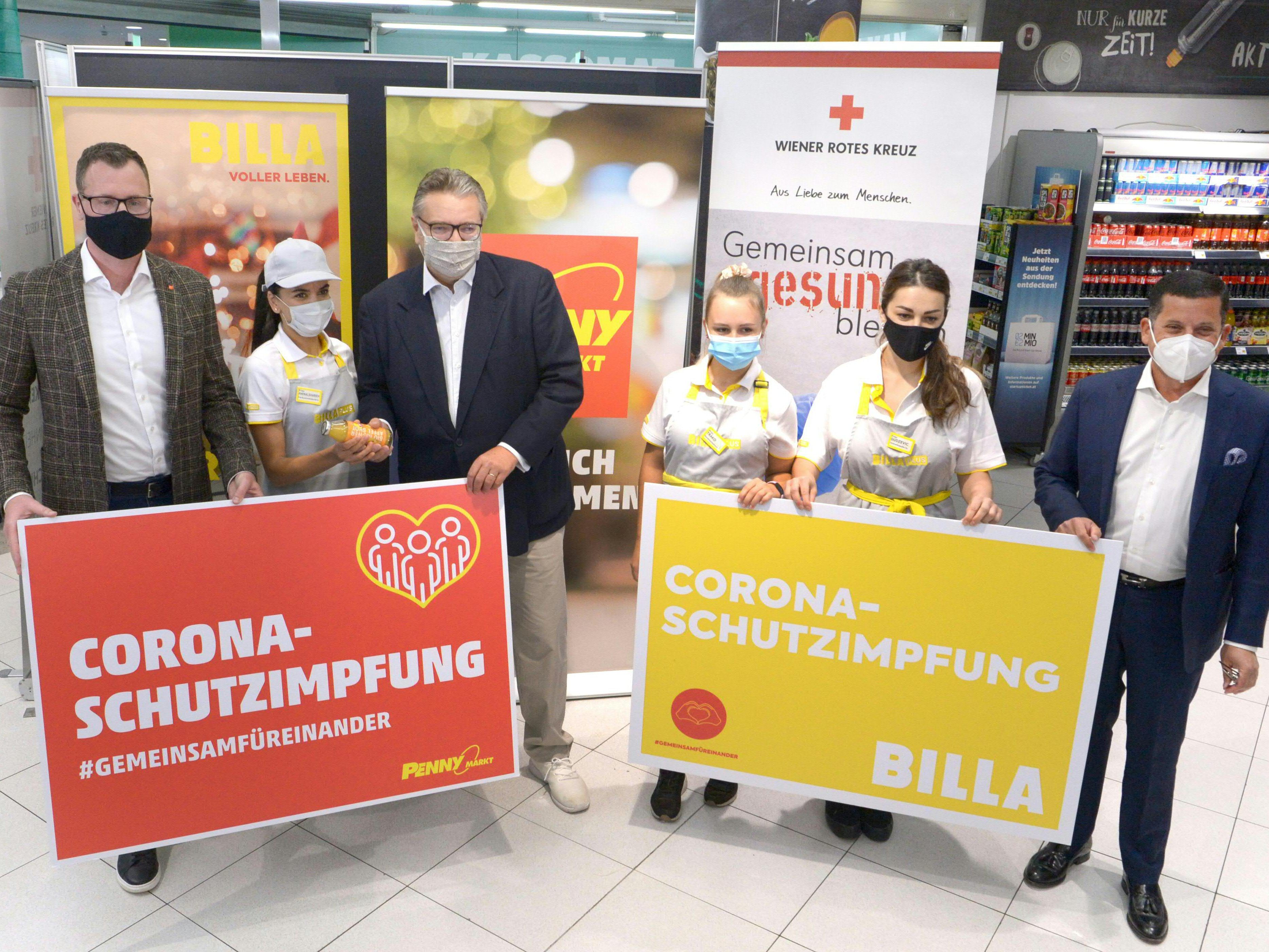 Wien: Erststiche nun auch an der Supermarktkassa erhältlich. Wien: Erststiche nun auch an der Supermarktkassa erhältlich.