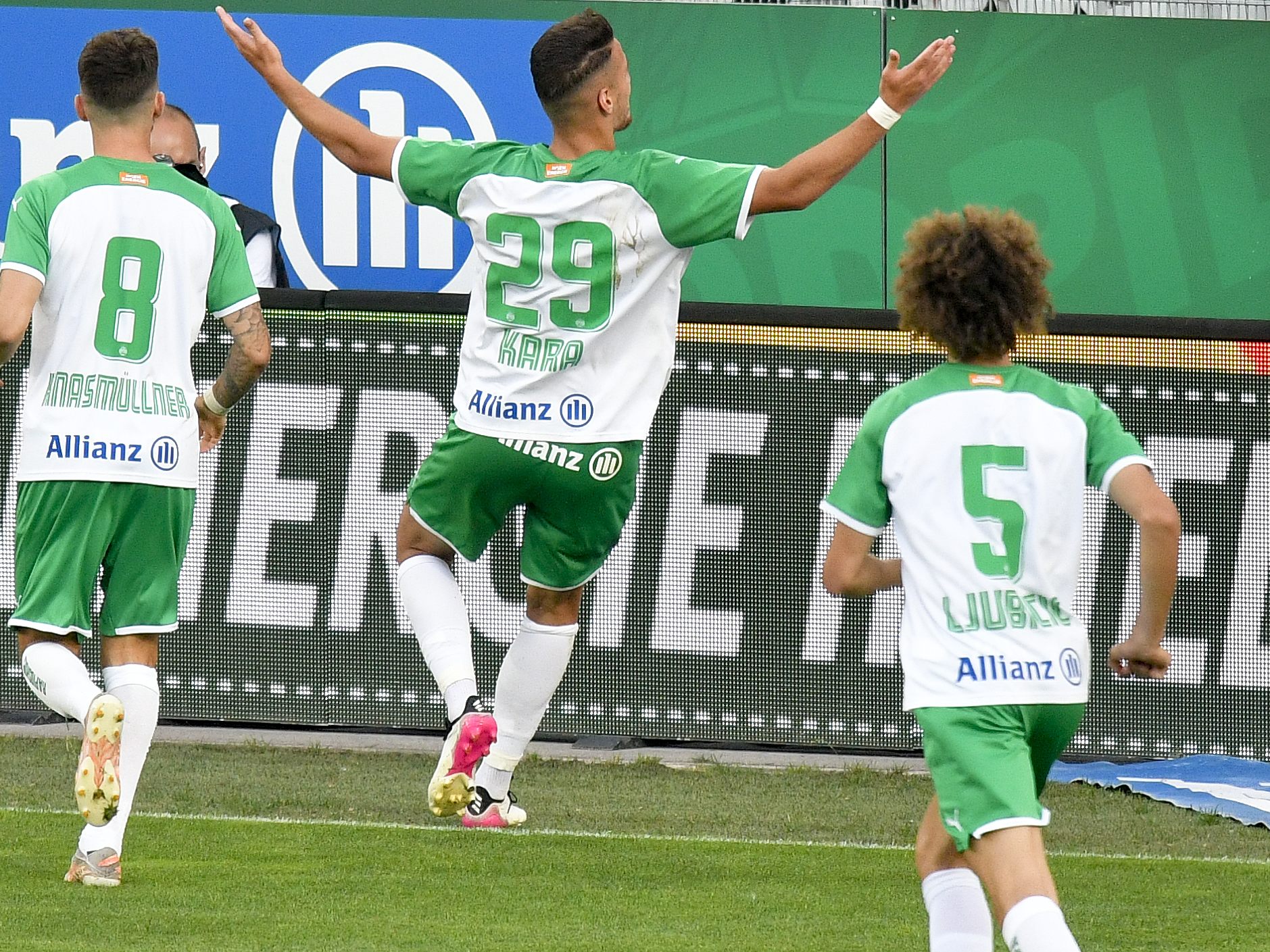 Rapid unterlag in der Europa-League-Quali trotz einem Tor Famagusta.