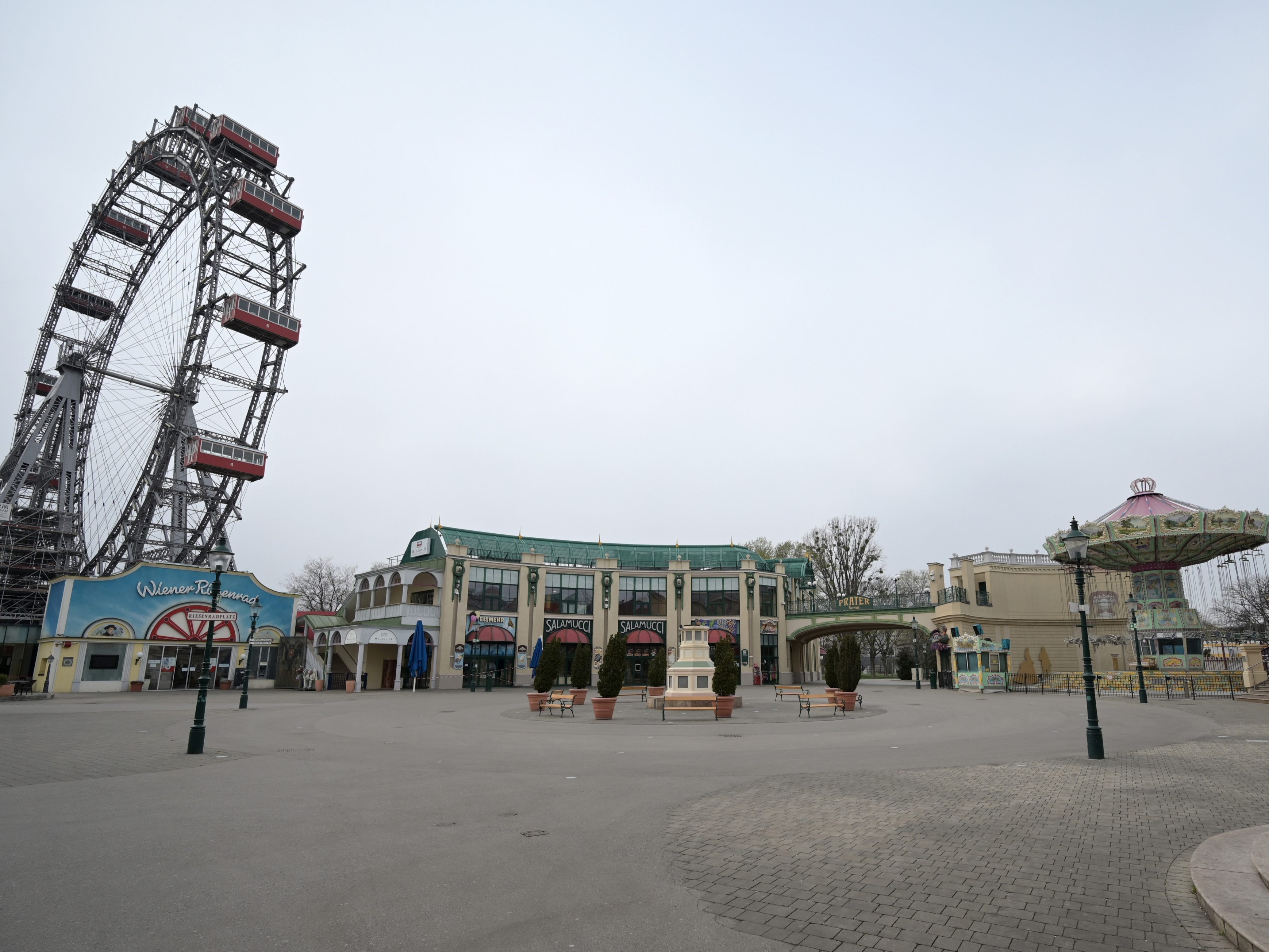 Die Verdächtigen sorgten am Wiener Prater für Unruhe. Die Verdächtigen sorgten am Wiener Prater für Unruhe.