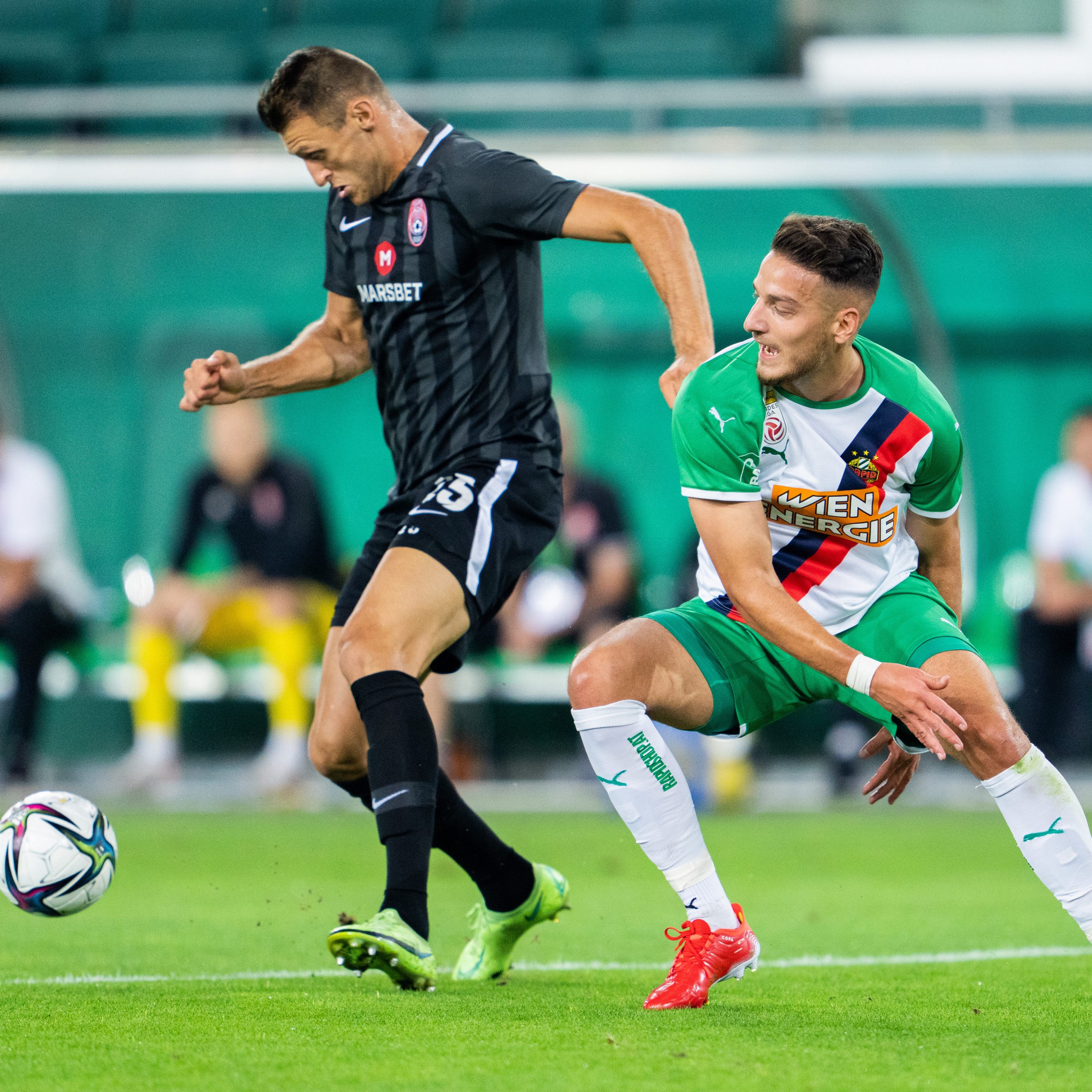 EL-Rückspiel: Rapid vor Luhansk gewarnt.