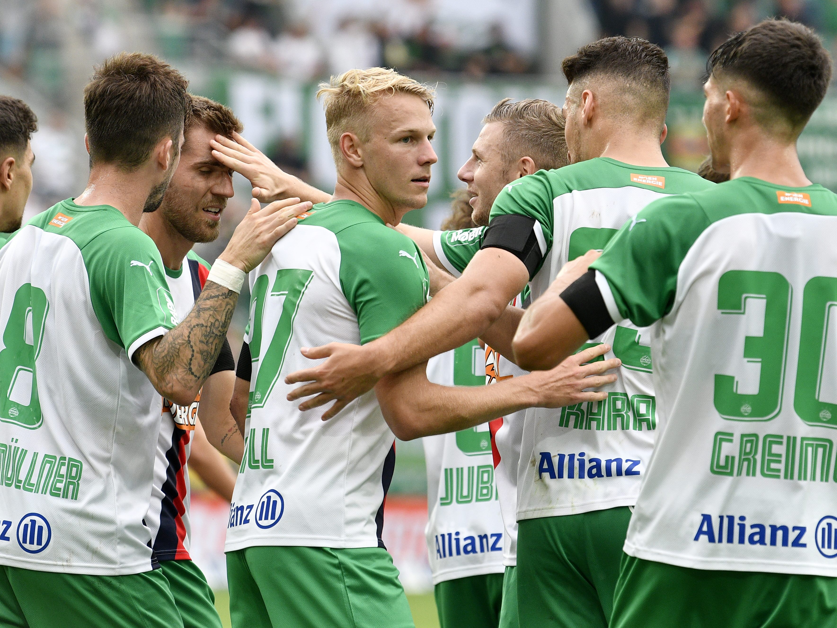 Rapid in Europa League gegen West Ham, Dinamo Zagreb, Genk