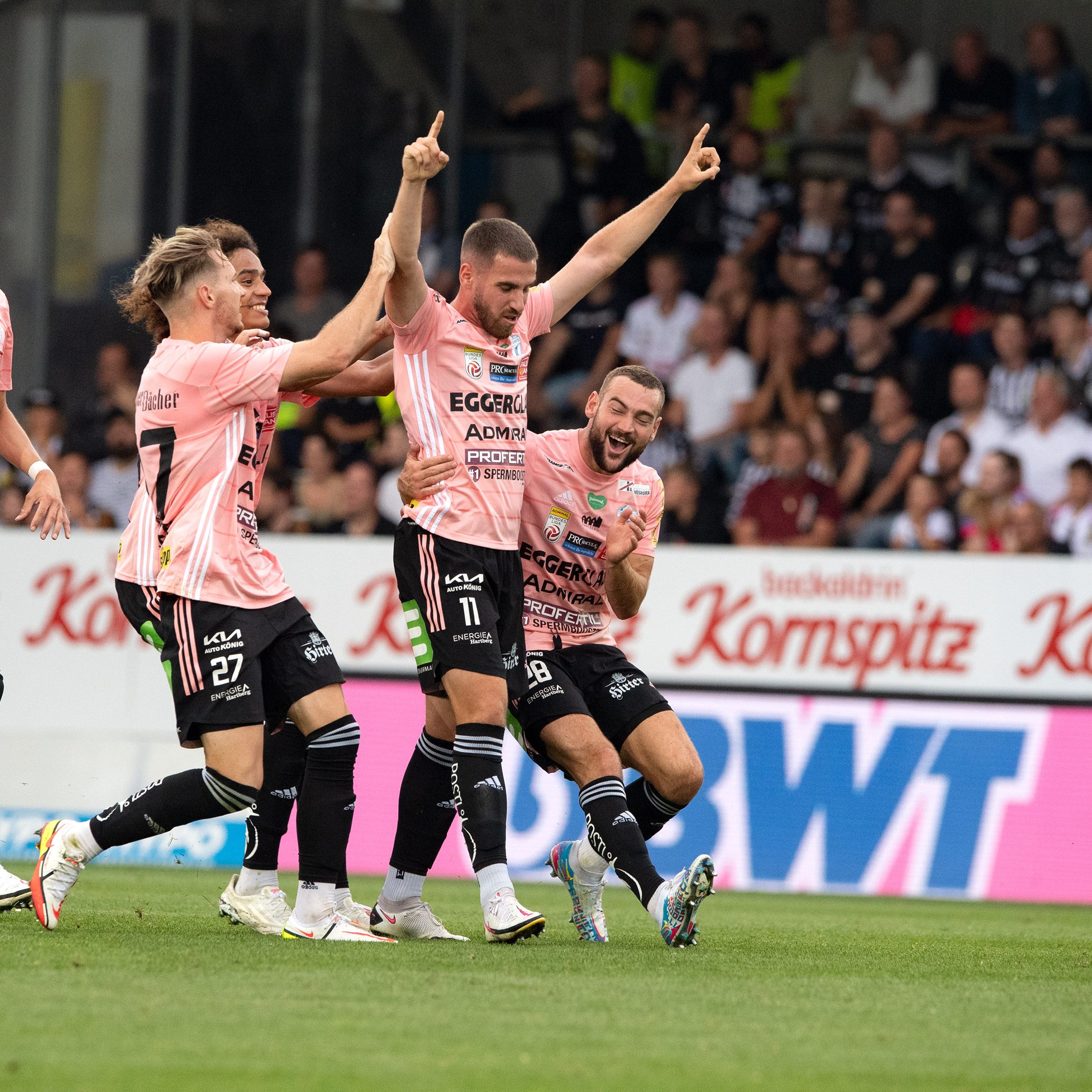 LIVE-Ticker zum Spiel TSV Hartberg gegen RB Salzburg ab 17 Uhr.