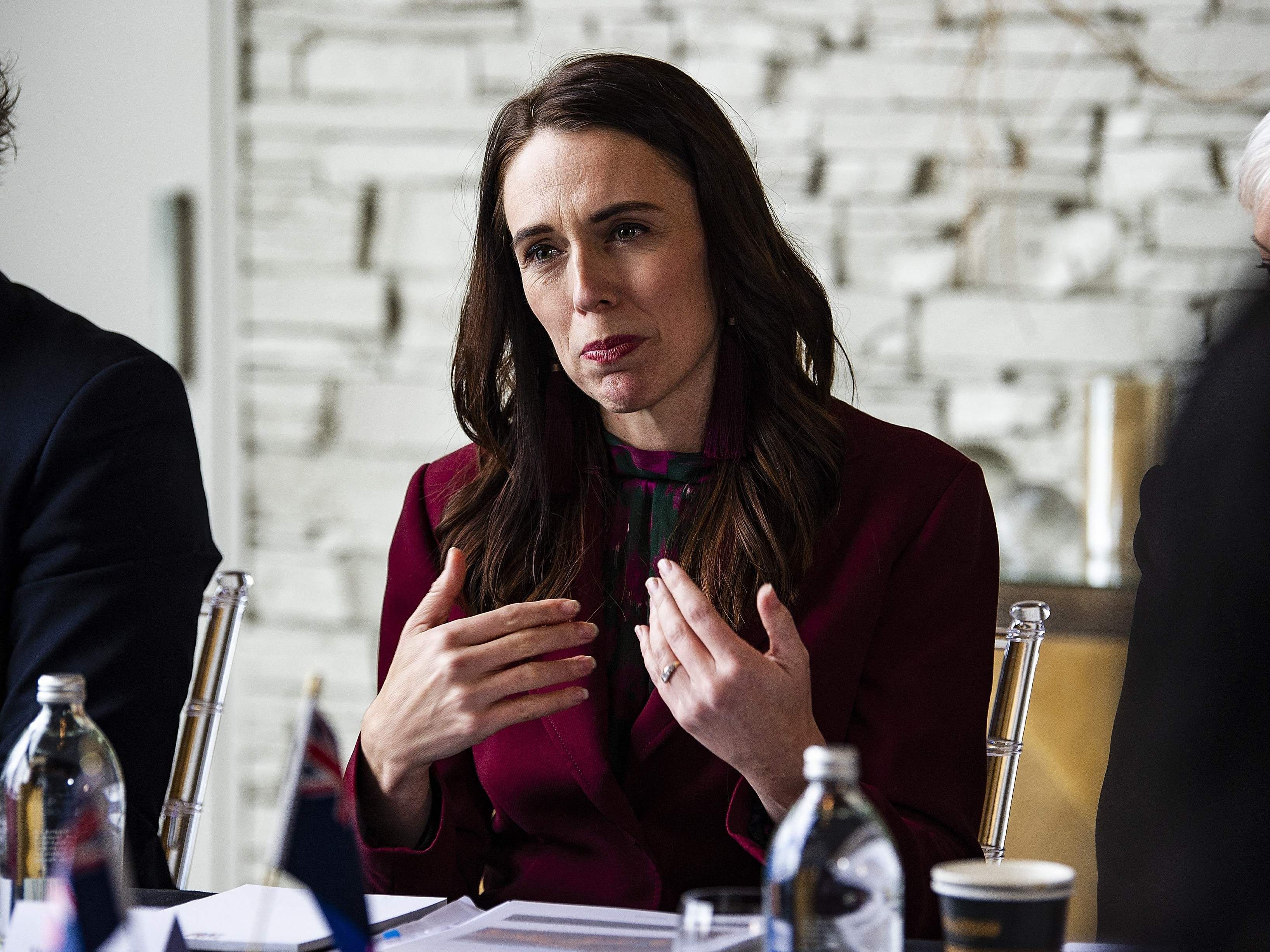 Neuseelands Regierungschefin Jacinda Ardern äußerte sich auch zur Corona-Delta-Mutation. Neuseelands Regierungschefin Jacinda Ardern äußerte sich auch zur Corona-Delta-Mutation.