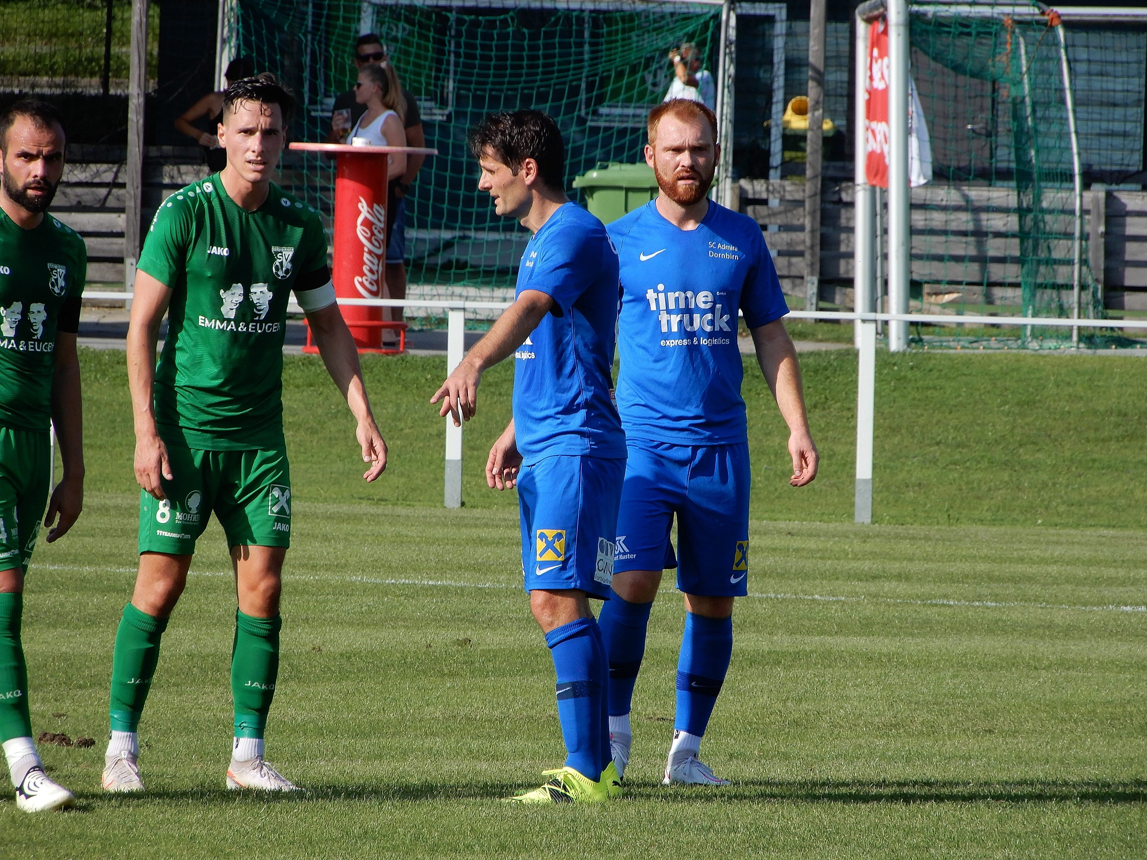 Der Dornbirner SV entschied das erste Derby gegen den SC Admira Dornbirn für sich.