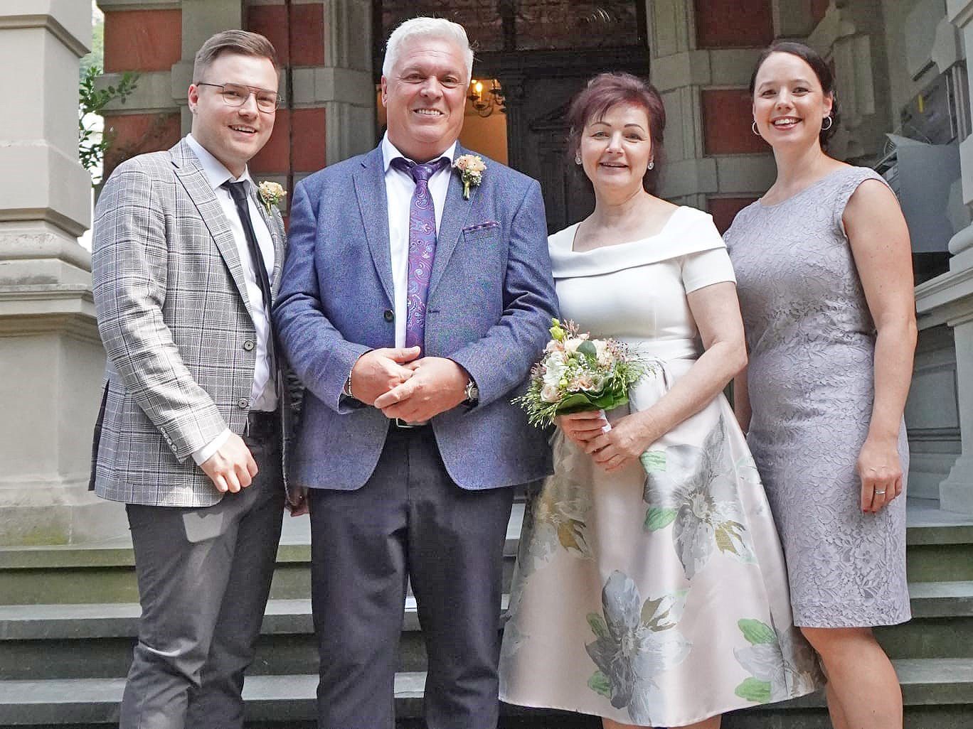 Barbara Rauch und Hansjörg Kurzamann haben geheiratet.