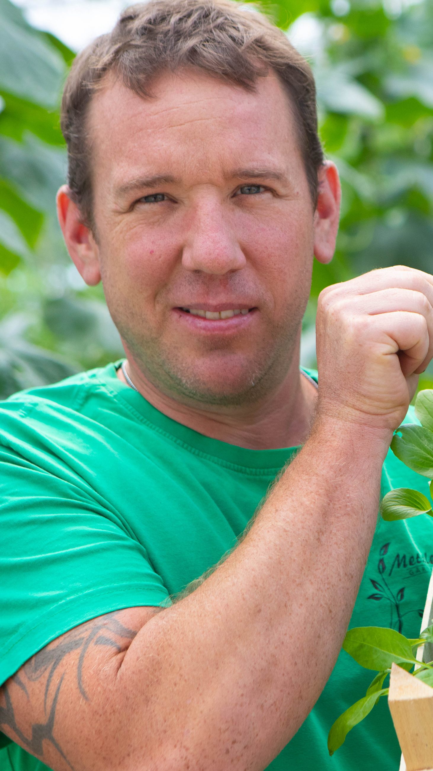 "„Gefrorene Pflanzen nicht berühren, sondern mit der Ernte warten, bis sie aufgetaut sind", erklärt Paul Metzler.