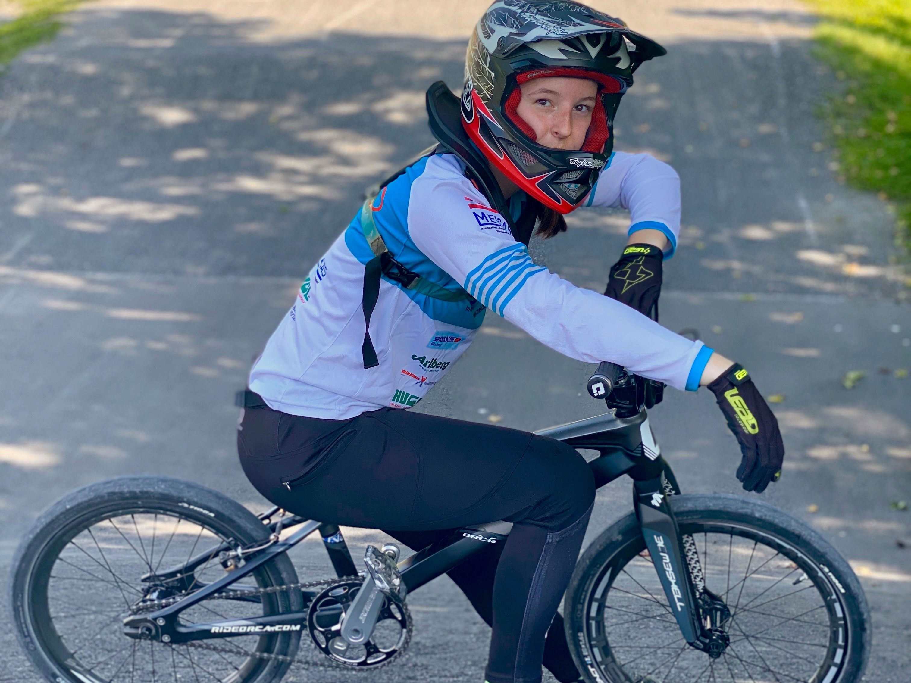 Hannah Muther in Hochform