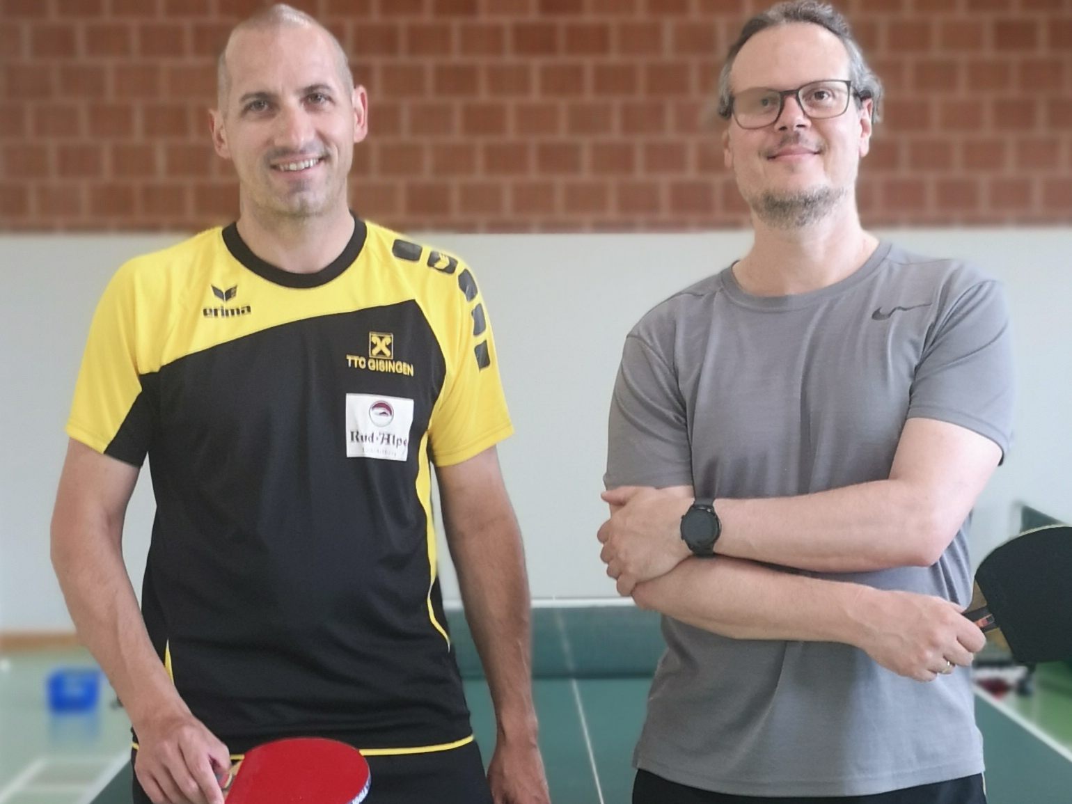 Andreas Purtscher und Günter Amann, Vereinsobmänner