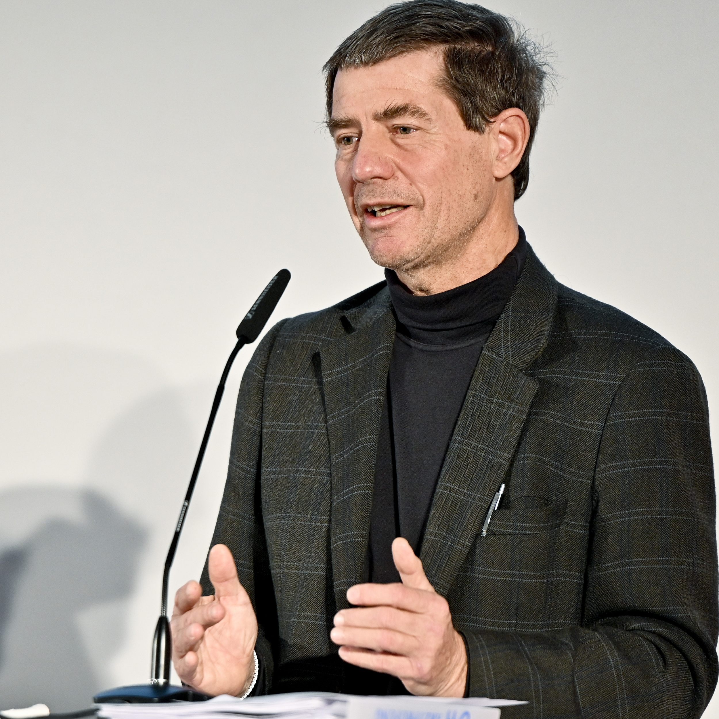 Reinhold Kerbl am 9. Jänner 2021 im Rahmen der Pressekonferenz "Testoffensive an Schulen" in Wien.