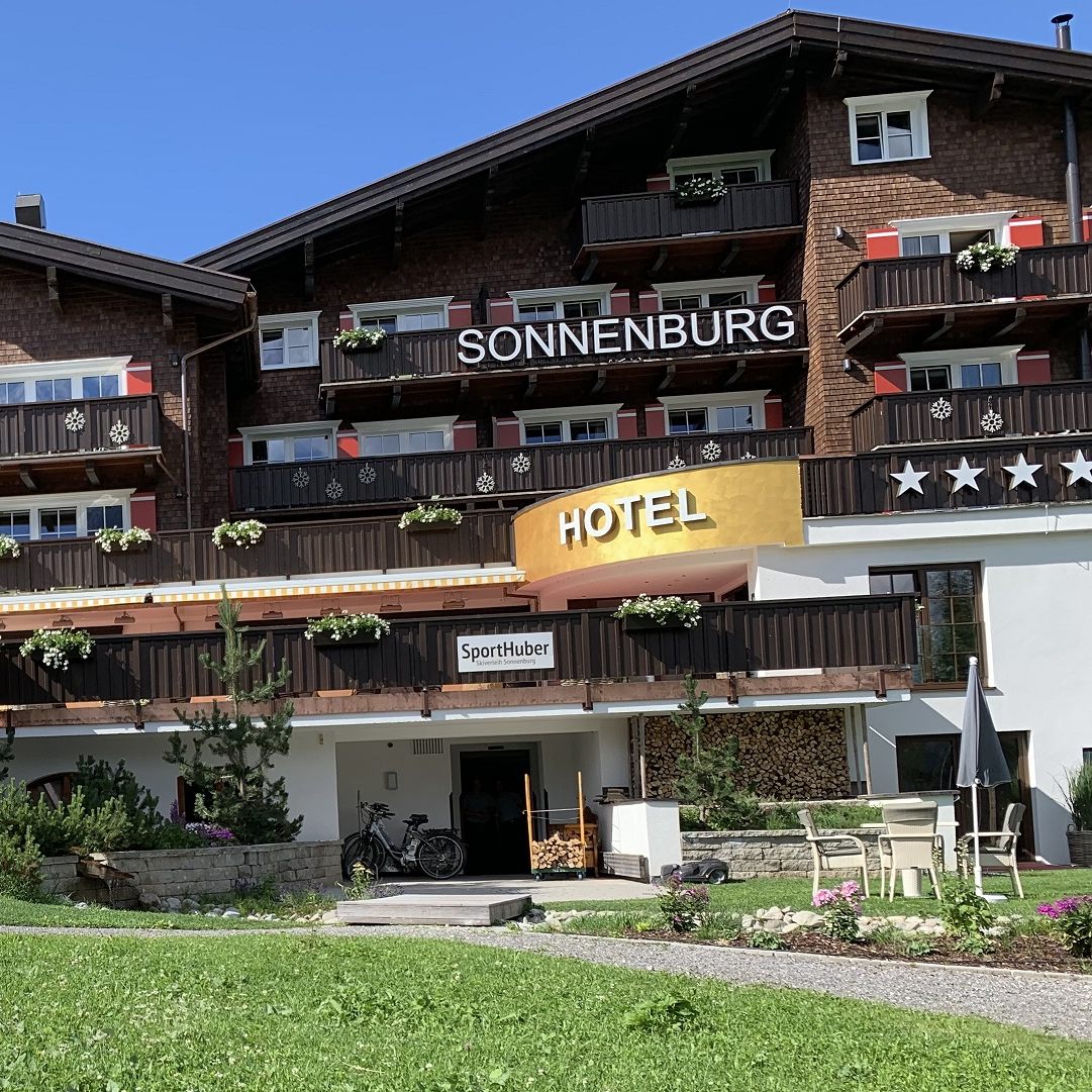 Das Hotel Sonnenburg von außen.