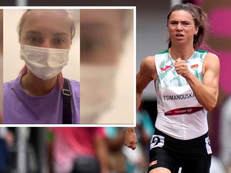 Sportlerin hatte 40 Minuten, um zu packen Sportlerin hatte 40 Minuten, um zu packen