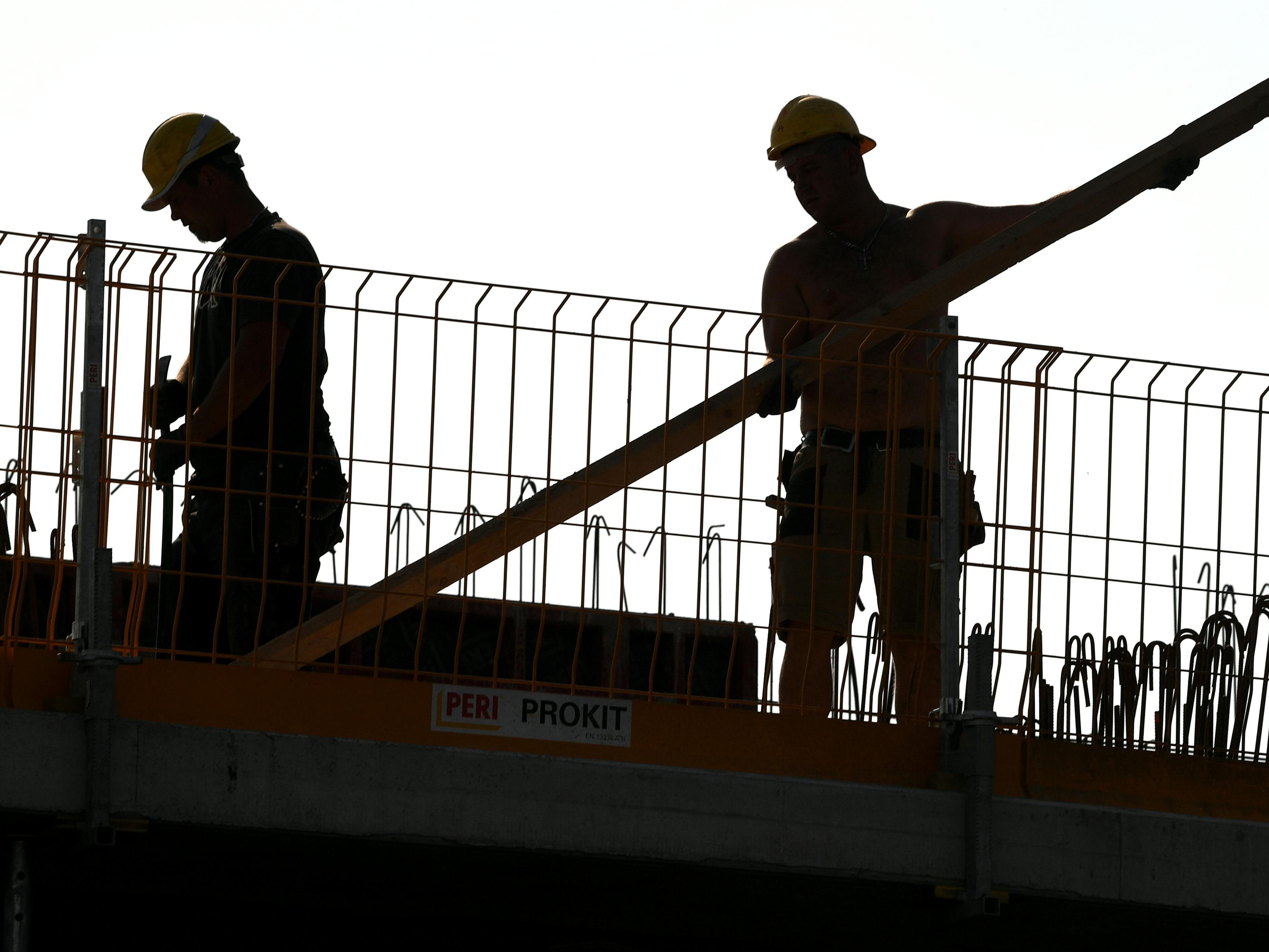 Bauen wurde im Juli deutlich teurer.