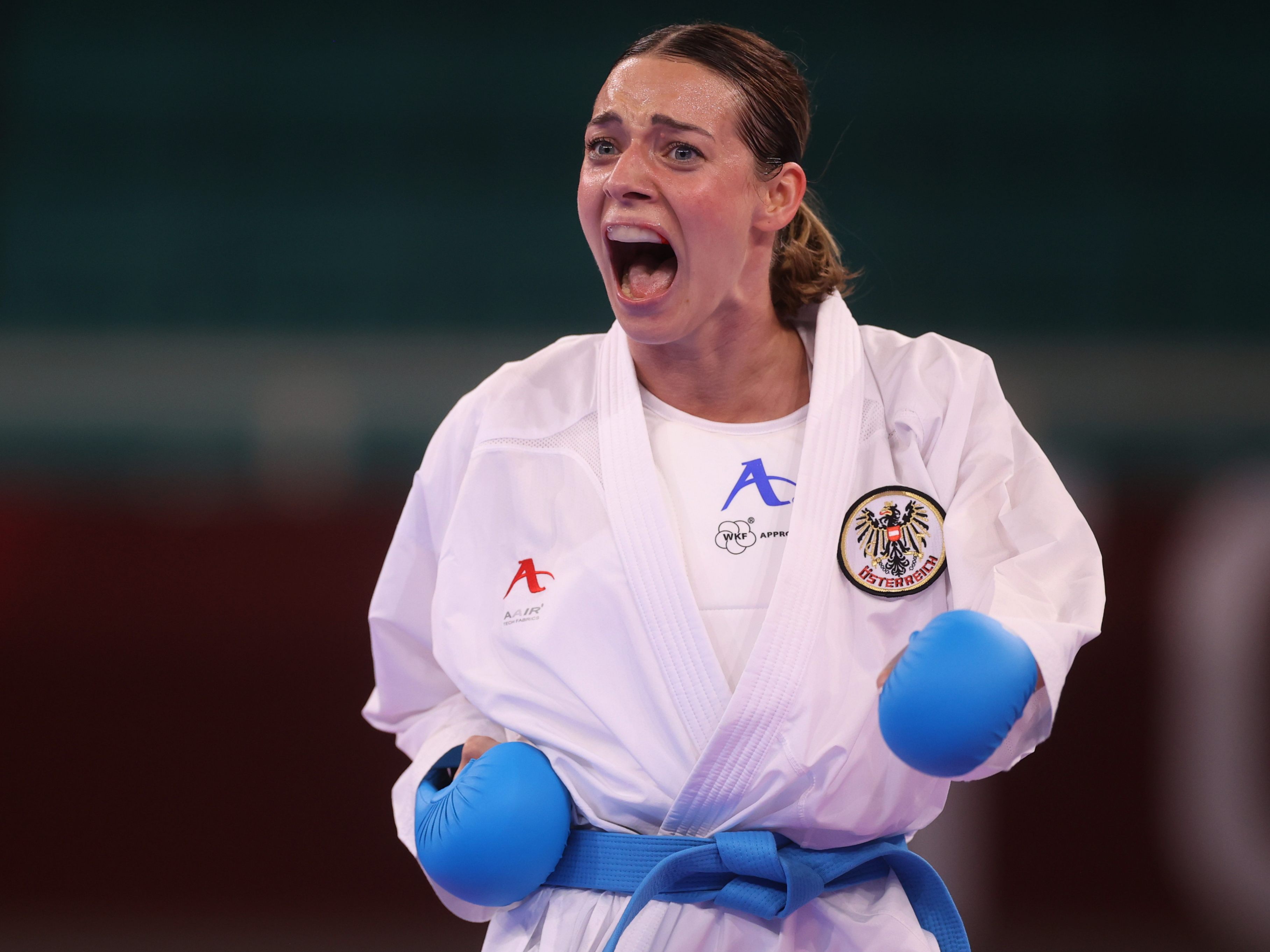 Die Vorarlbergerin Bettina Plank darf sich über einen dritten Platz freuen. Die Vorarlbergerin Bettina Plank darf sich über einen dritten Platz freuen.
