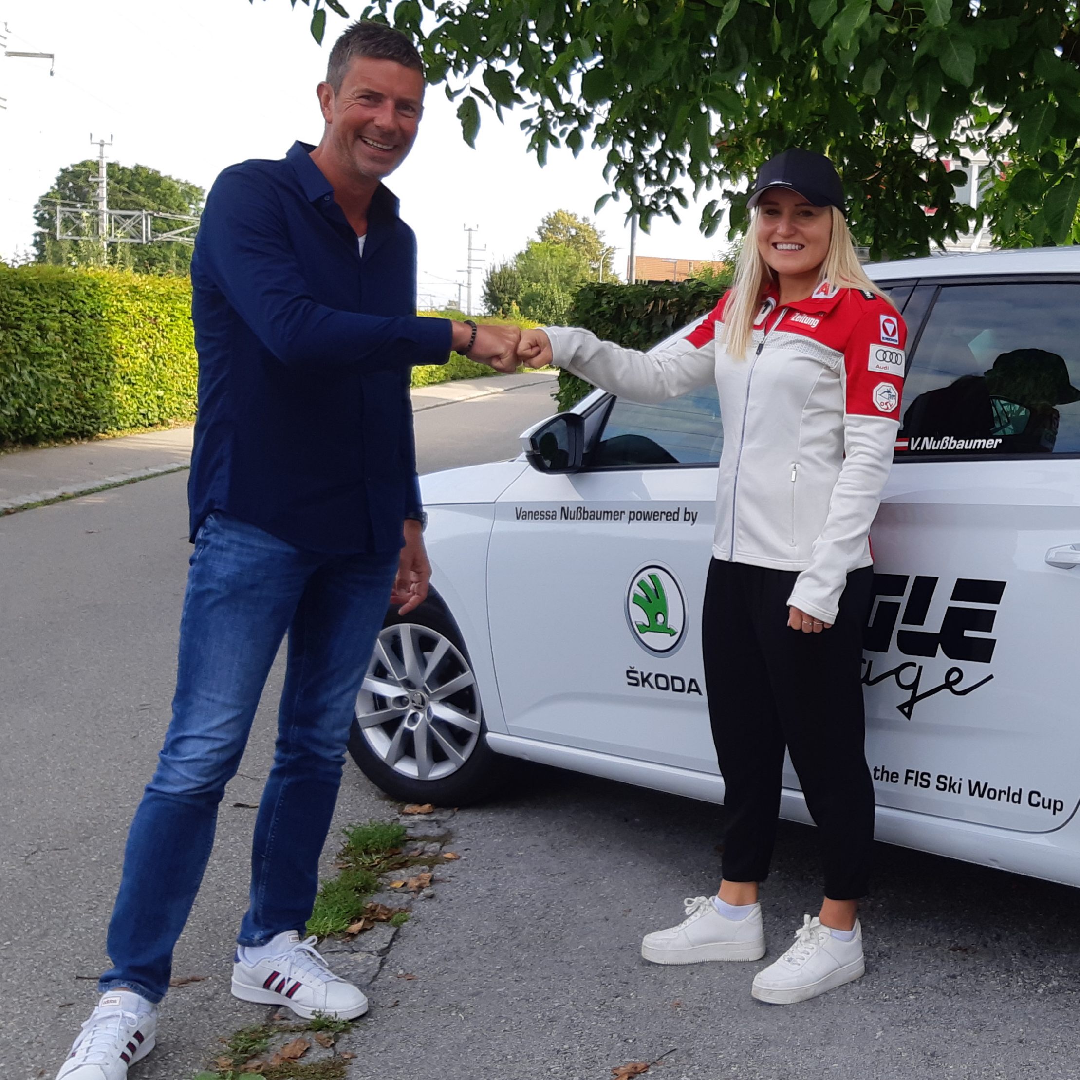Zwei starke Partner: Uniqa Vorarlberg und Vanessa Nussbaumer.