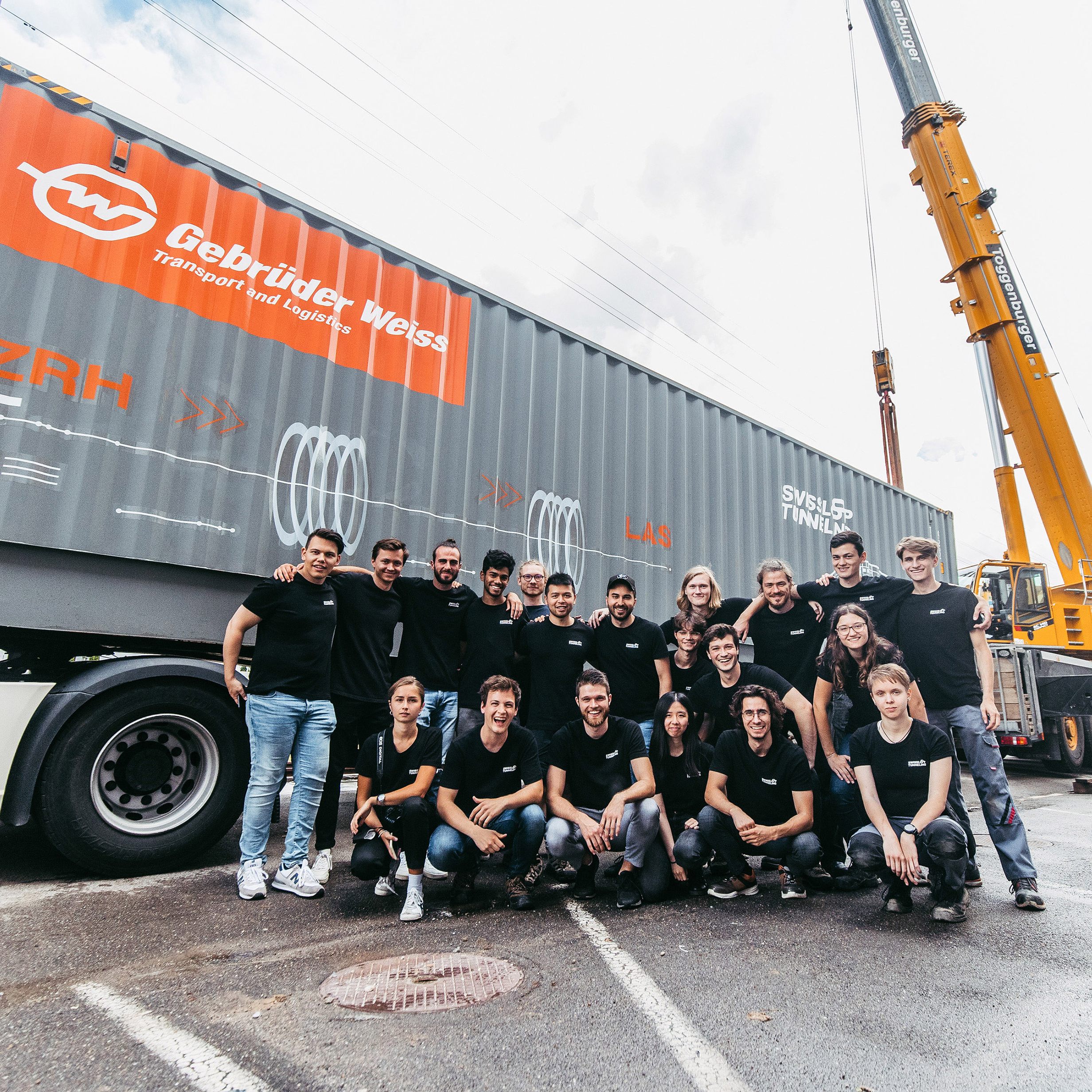 Schweizer Forschungsteam nimmt am Hyperloop-Wettbewerb in Las Vegas teil.