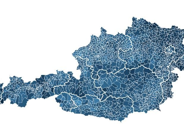 Die Österreich-Karte wird täglich aktualisiert. Die Österreich-Karte wird täglich aktualisiert.