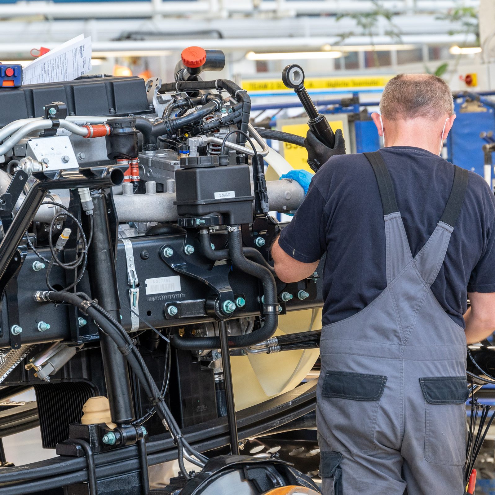 Die Industrie in Österreich läuft wieder auf Hochtouren - zumindest sofern es die Lieferbedinungen zulassen.