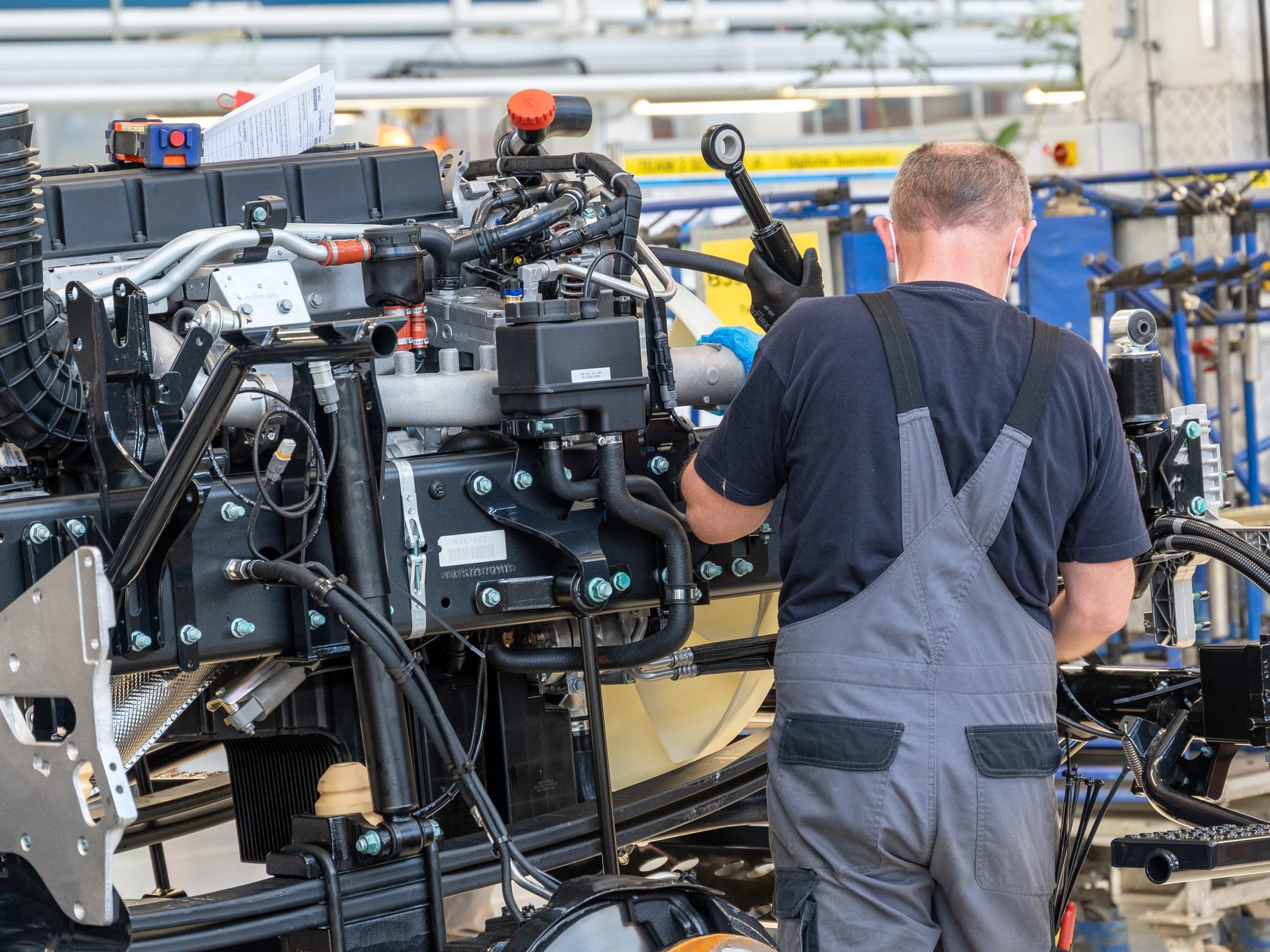Die Industrie in Österreich läuft wieder auf Hochtouren - zumindest sofern es die Lieferbedinungen zulassen.