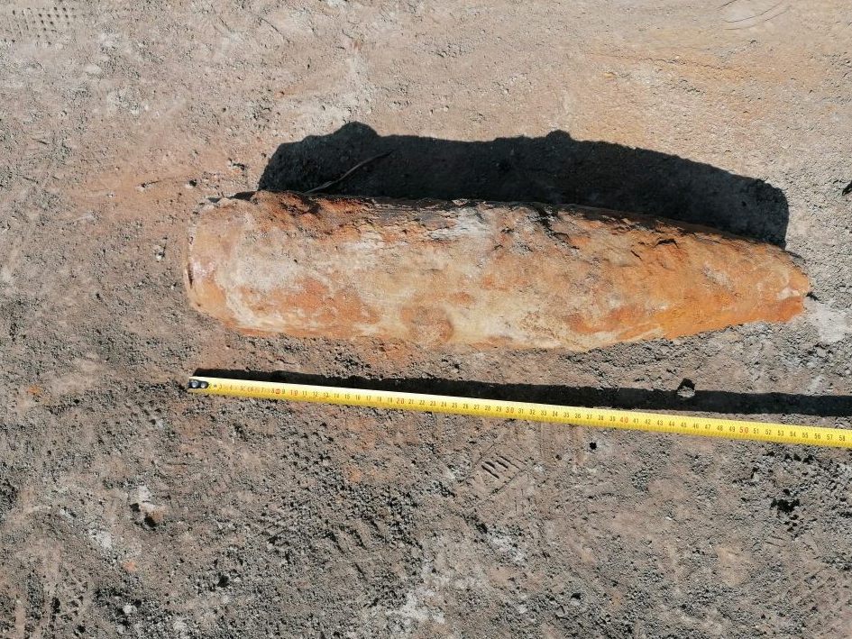 Im Rahmen von Bauarbeiten in der Donaustadt stieß man auf die Bombe. Im Rahmen von Bauarbeiten in der Donaustadt stieß man auf die Bombe.