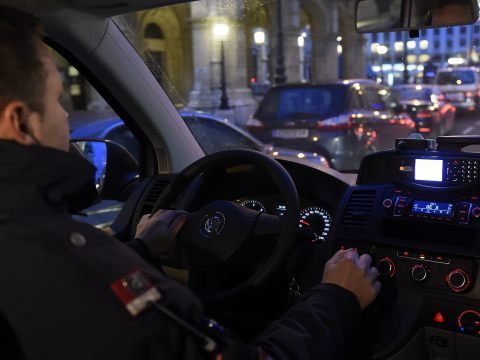 Der Alko-Lenker raste durch Wien-Döbling.
