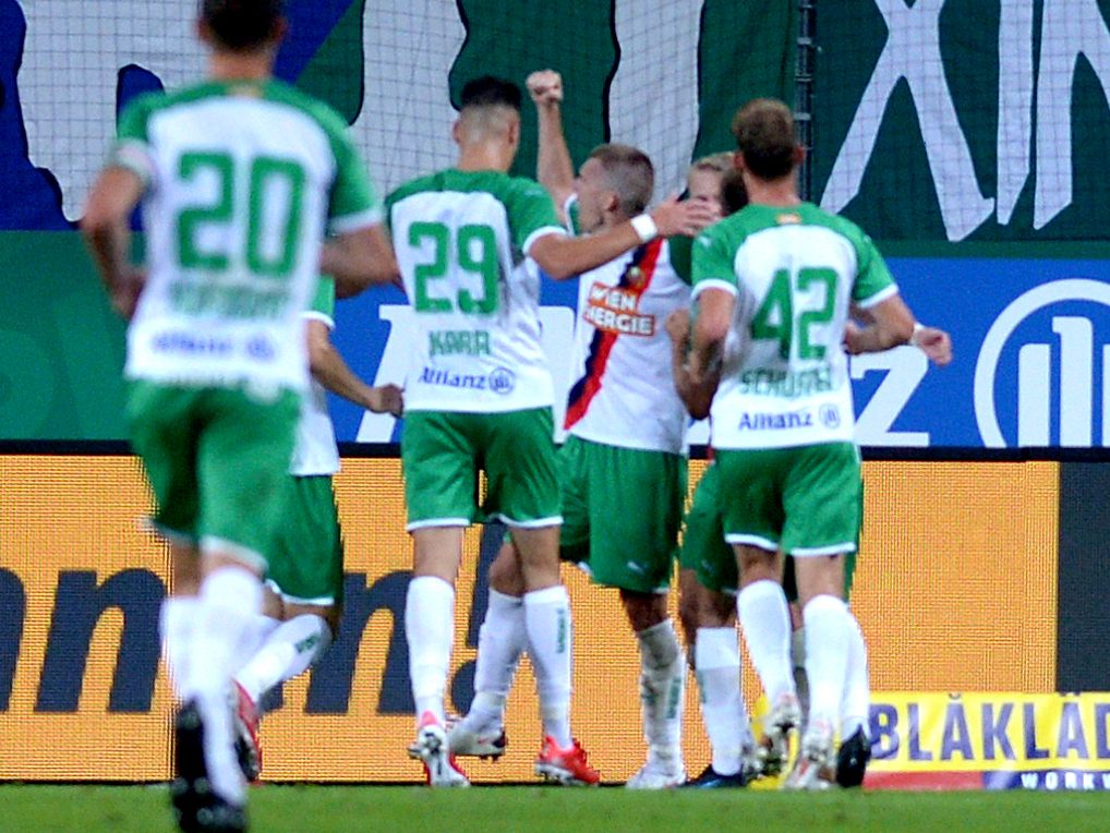 Rapid will gegen den WAC jubeln. Rapid will gegen den WAC jubeln.