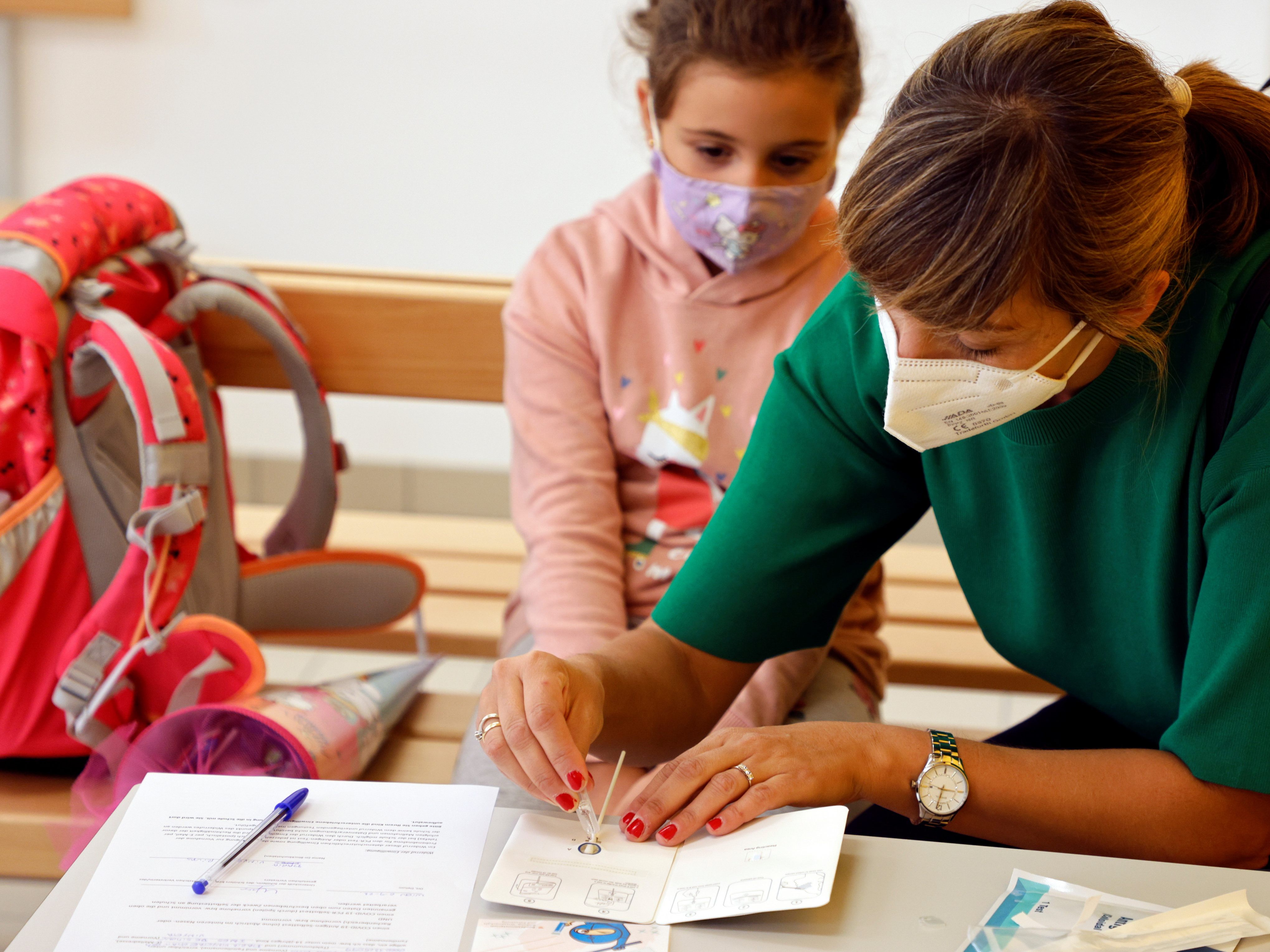 In Wien gab es deutlich mehr positive PCR-Tests an den Schulen als in der Vorwoche.