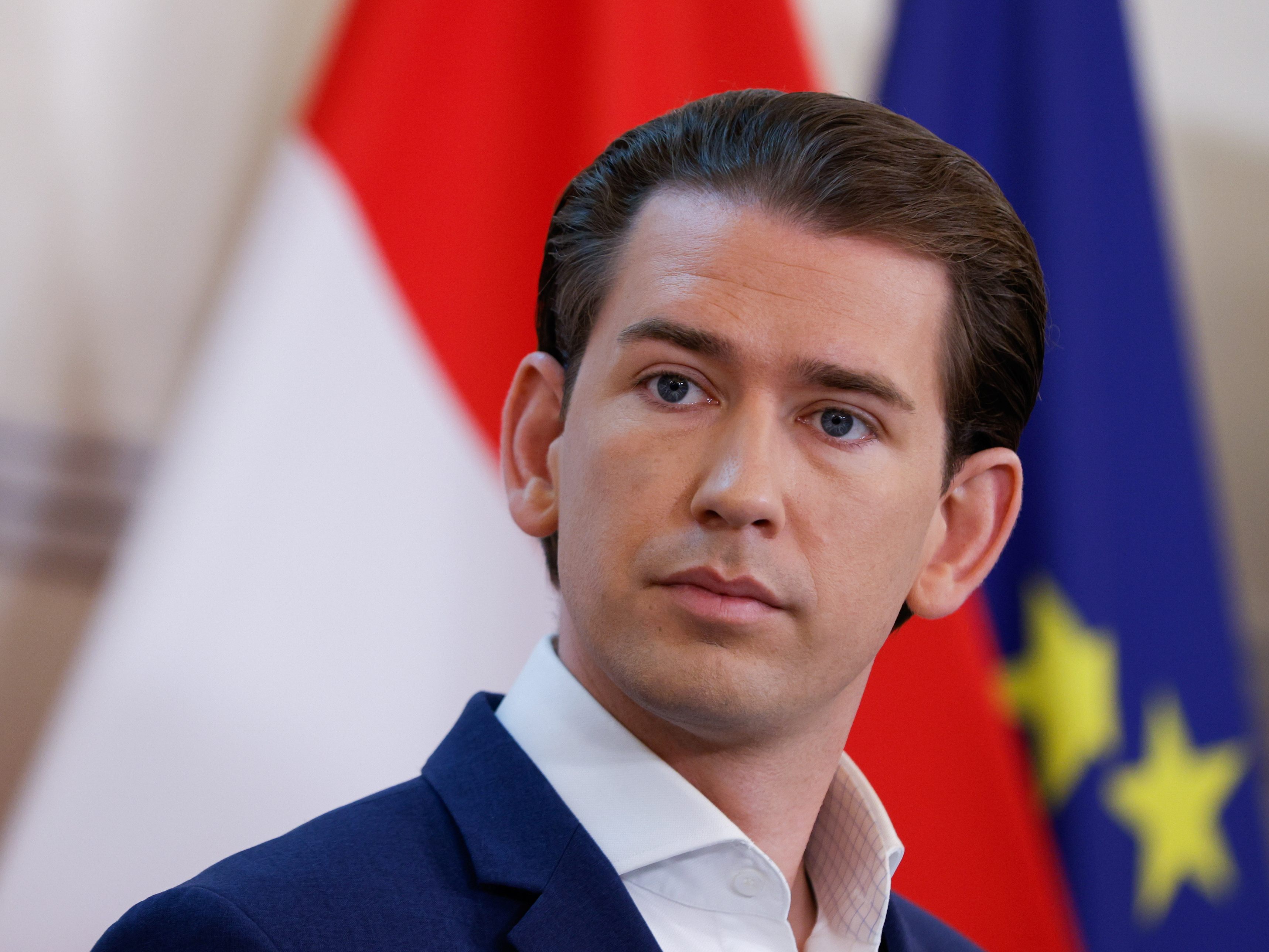 Kanzler Kurz verspricht einen sicheren Winter in Österreich. Kanzler Kurz verspricht einen sicheren Winter in Österreich.
