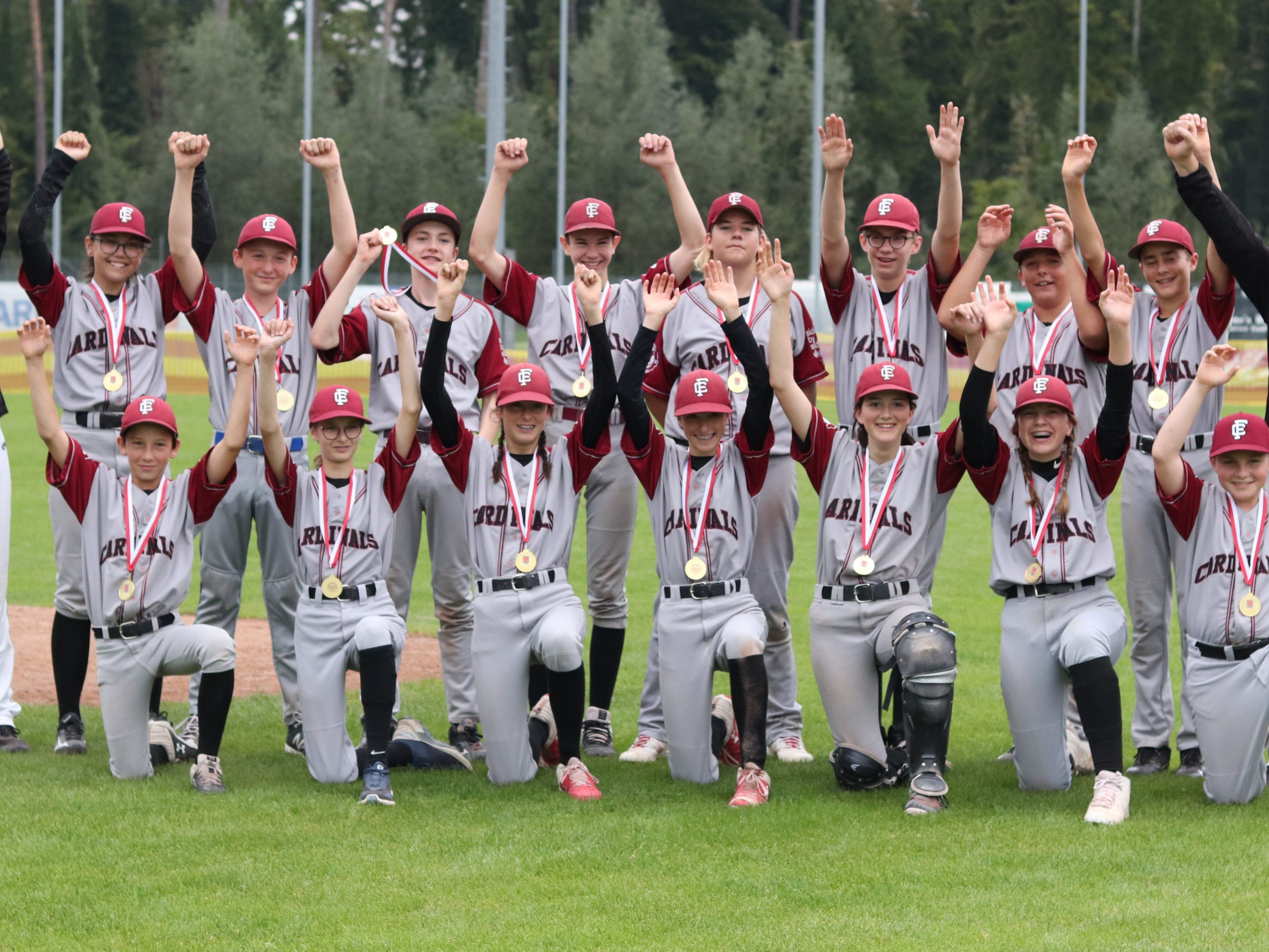 Gold für Cardinals U14